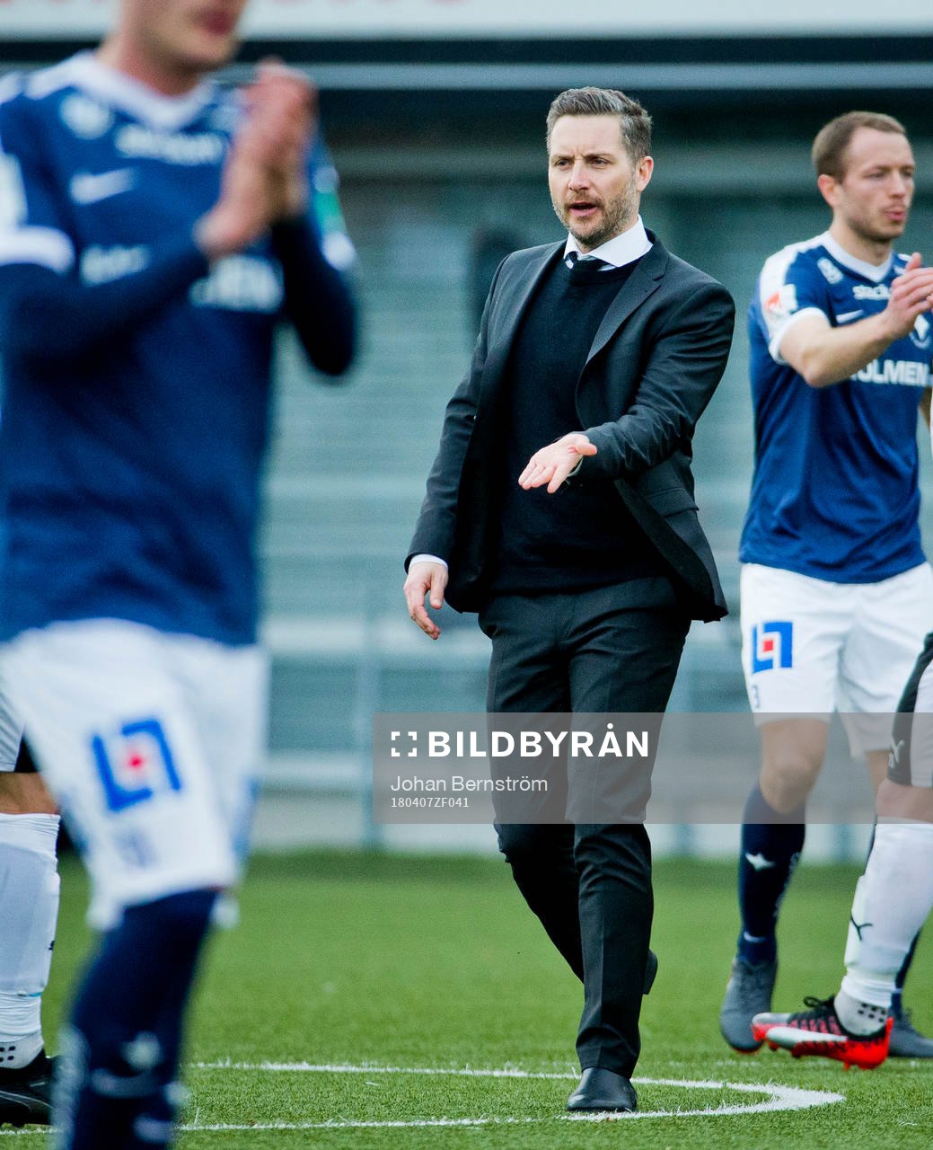 Örebros tränare Axel Kjäll