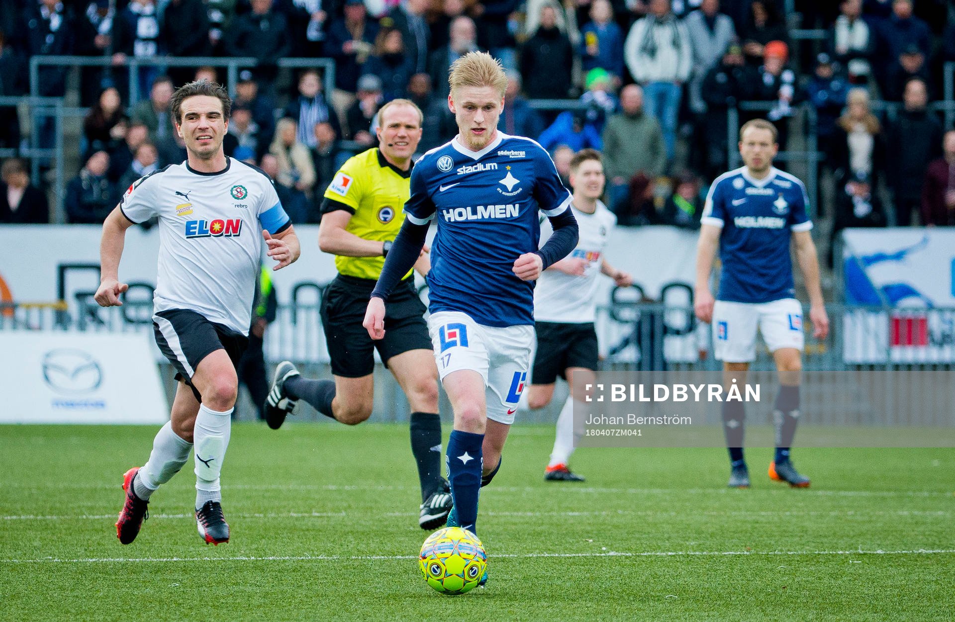 Örebros Nordin Gerzic och Norrköpings Kalle Holmberg