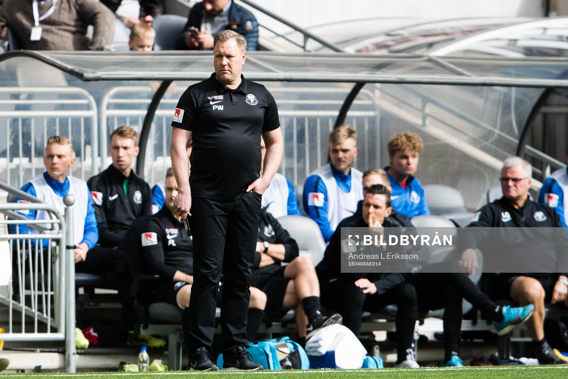Trelleborgs tränare Patrick Winqvist