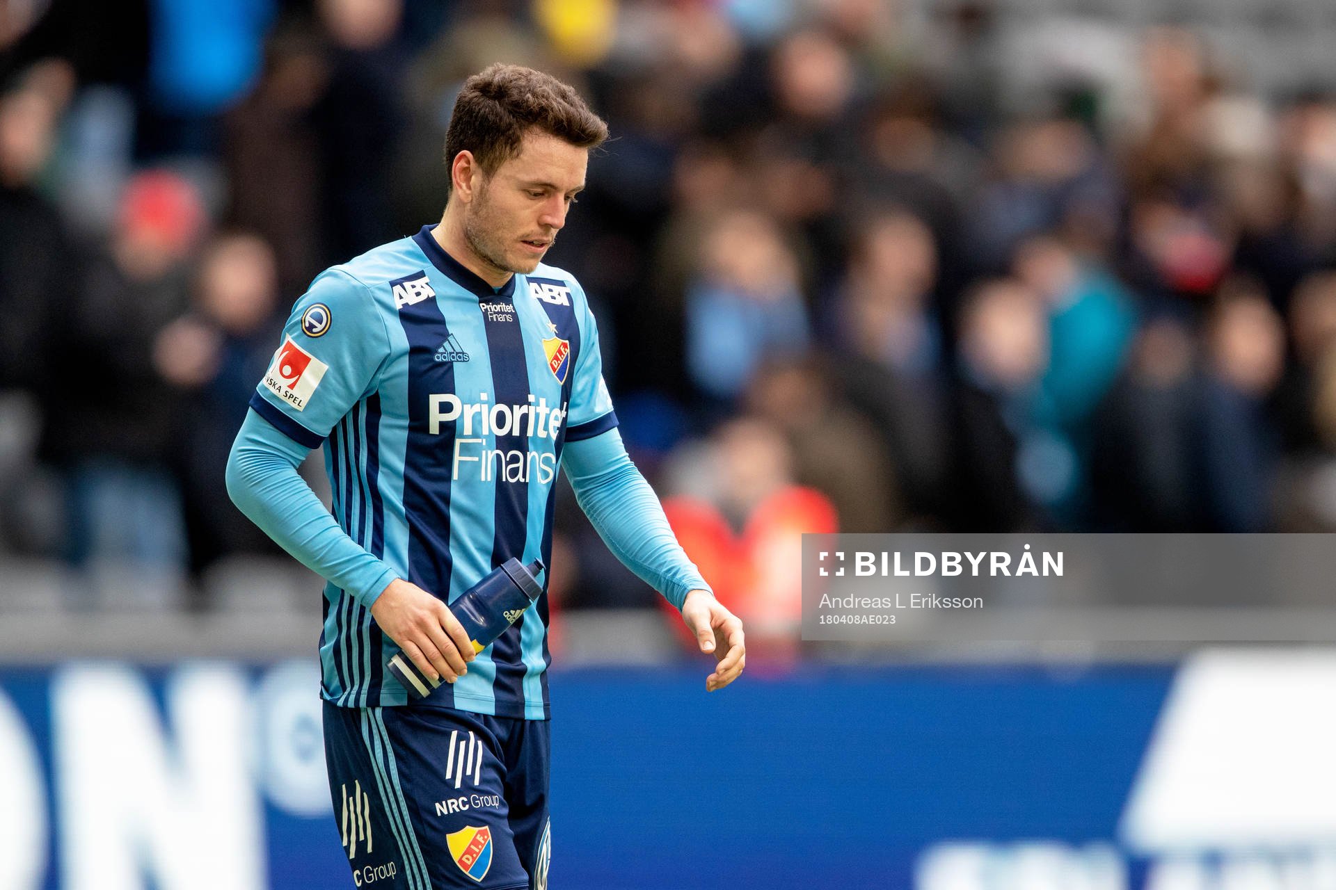 Djurgårdens Kerim Mrabti deppar