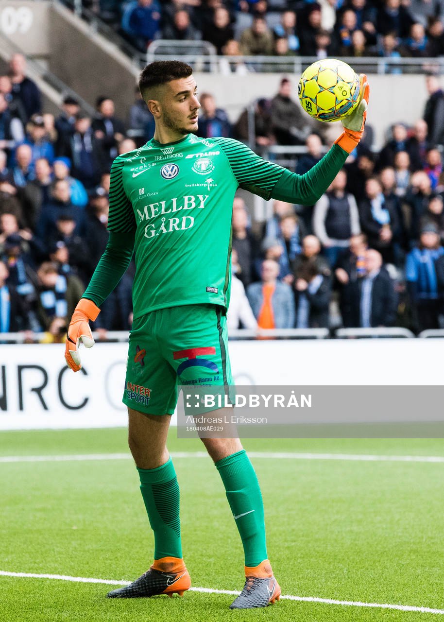 Trelleborgs målvakt Marko Johansson