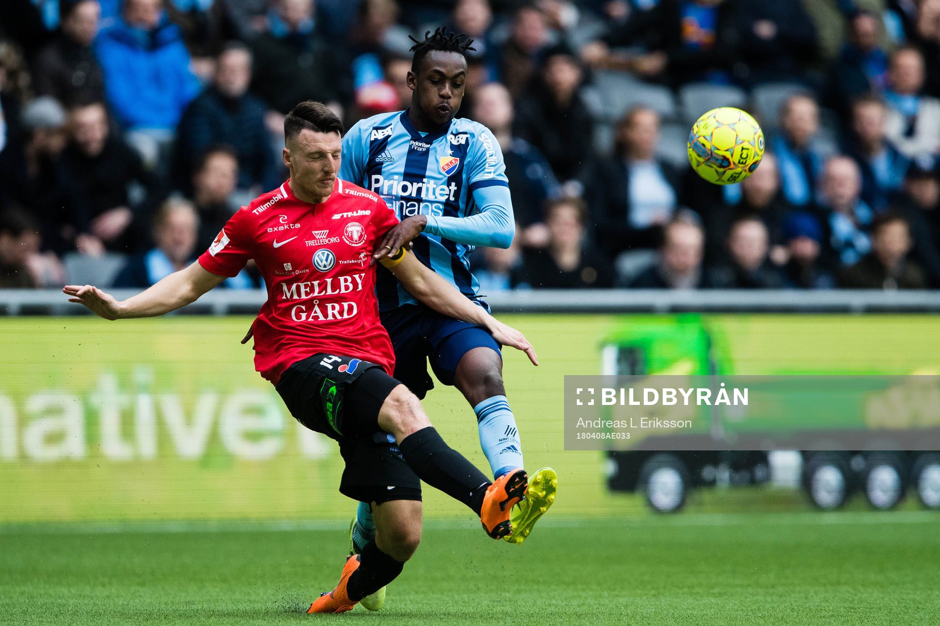 Trelleborgs Alexander Blomqvist och Djurgårdens Philana