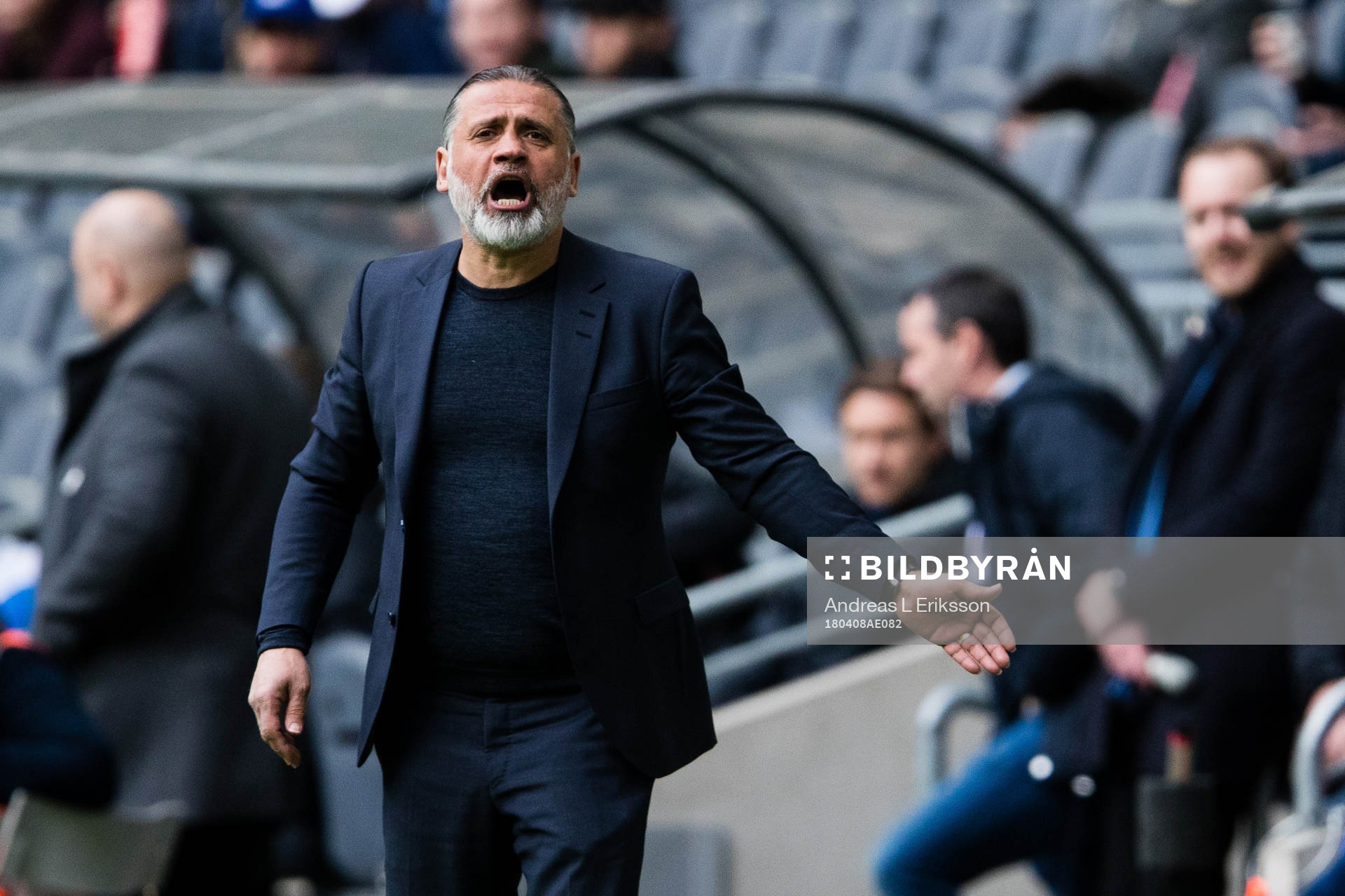 Djurgårdens tränare Özcan Melkemichel
