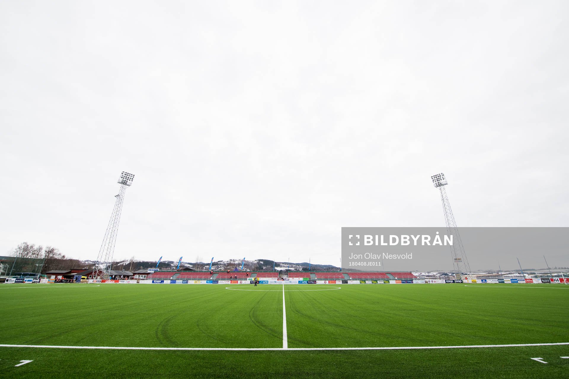 General view of Levanger stadion