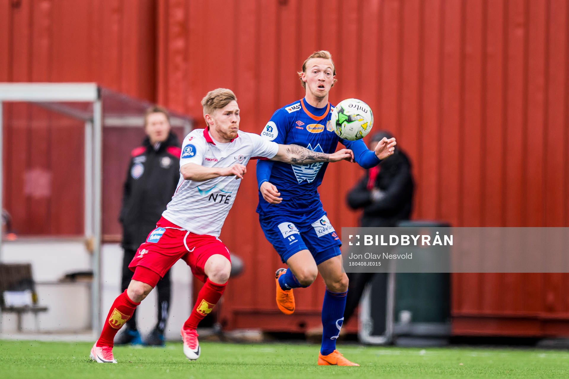 Mats Andreas Petersson of Levanger and Jørgen Hatlehol of