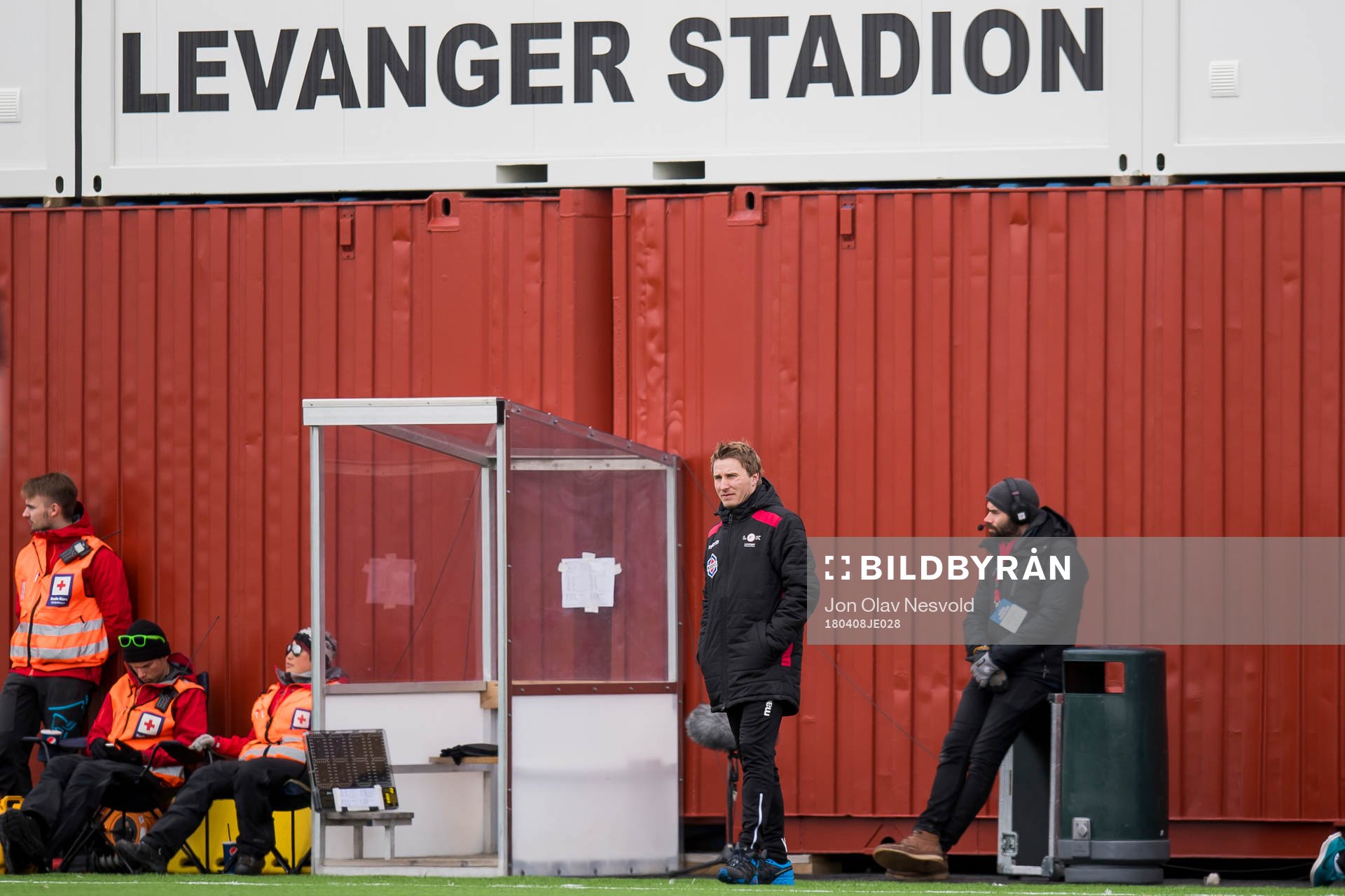 Roger Naustan, head coach of Levanger