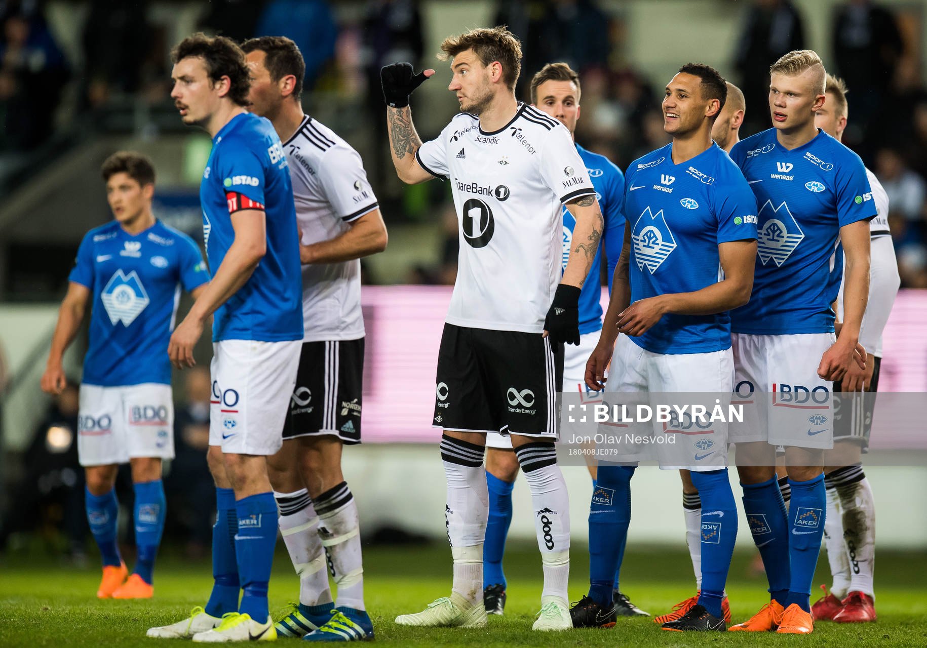 Vegard Forren of Molde, Jørgen Skjelvik of Rosenborg,