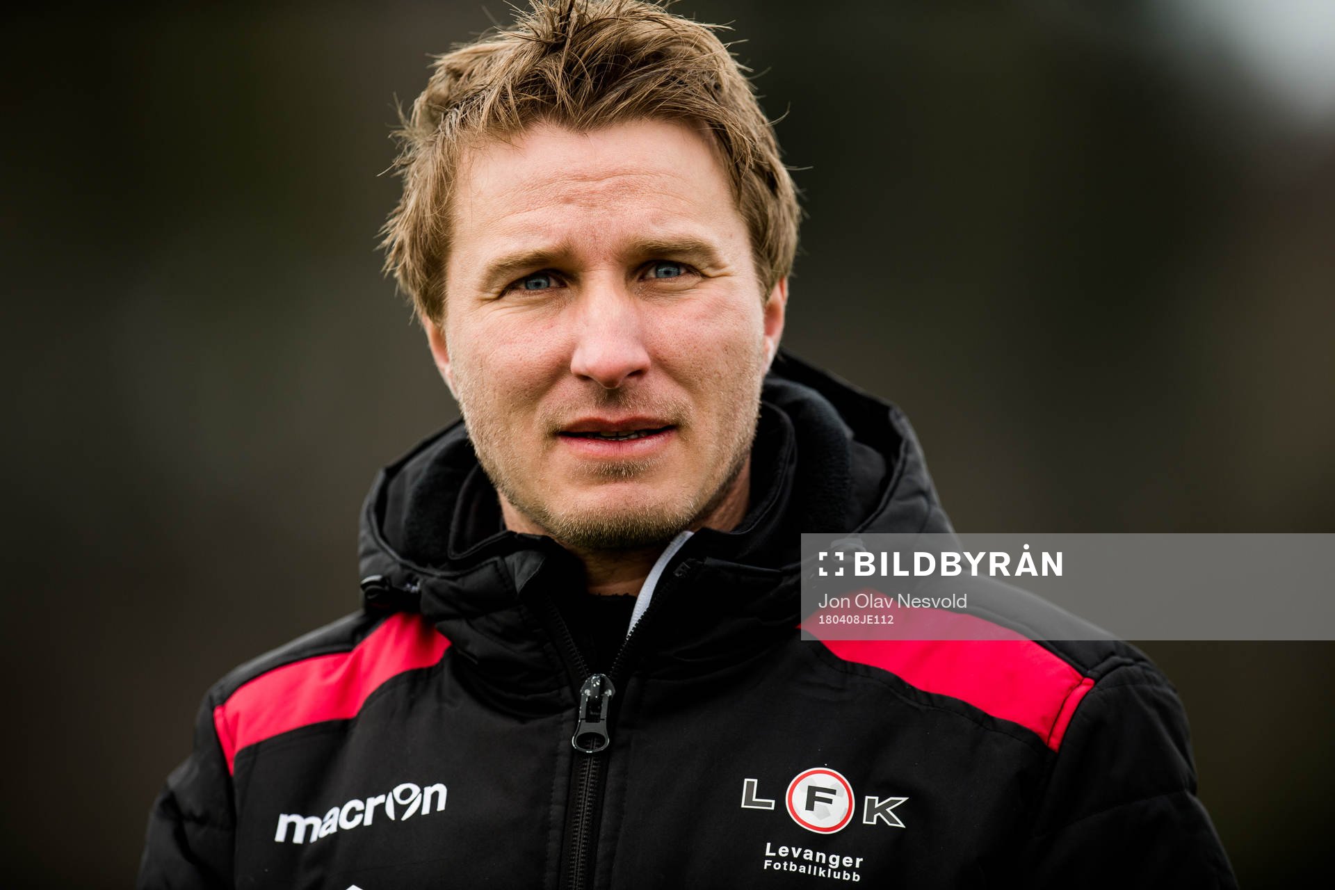 Roger Naustan, head coach of Levanger