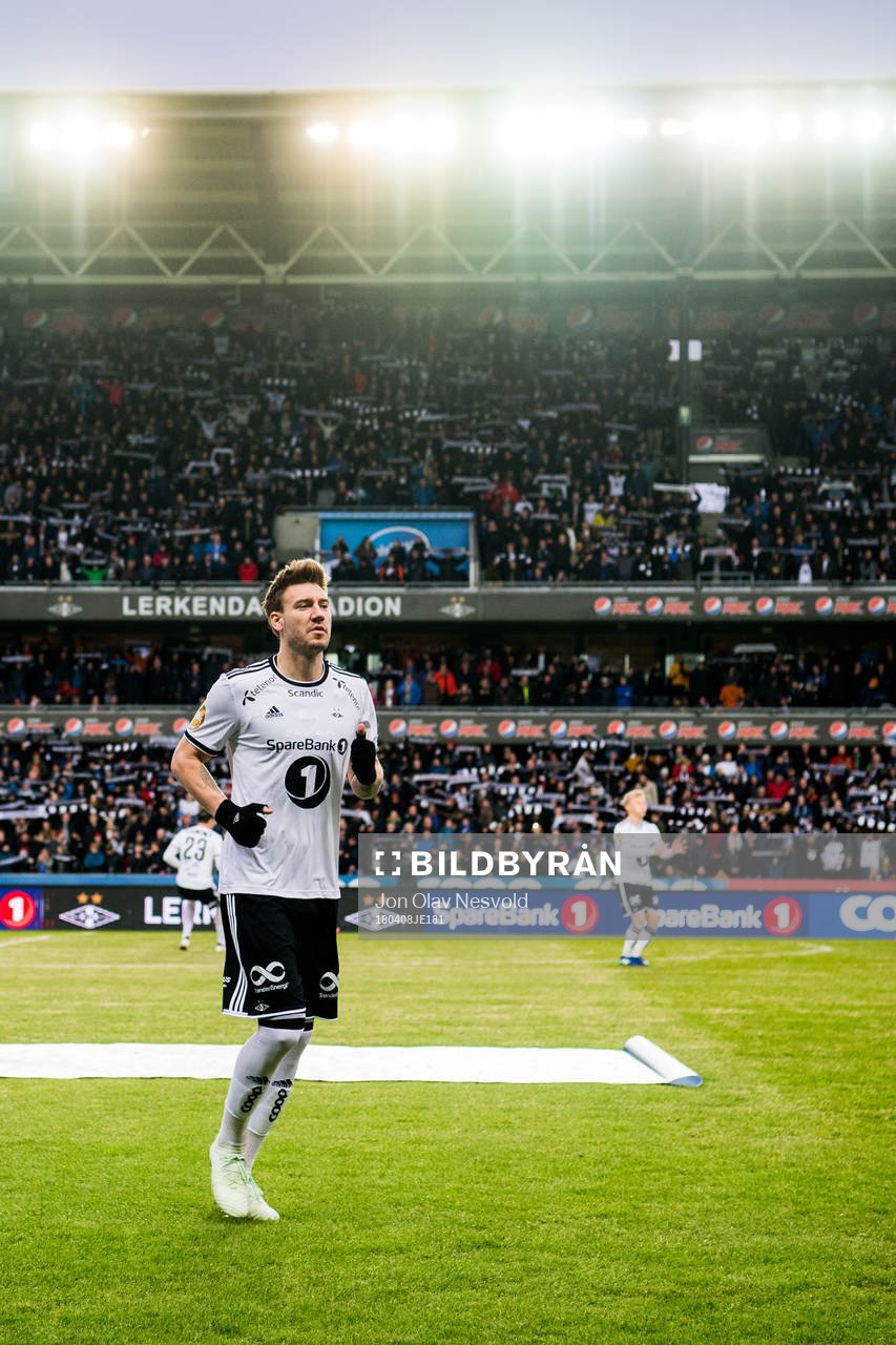 Nicklas Bendtner of Rosenborg