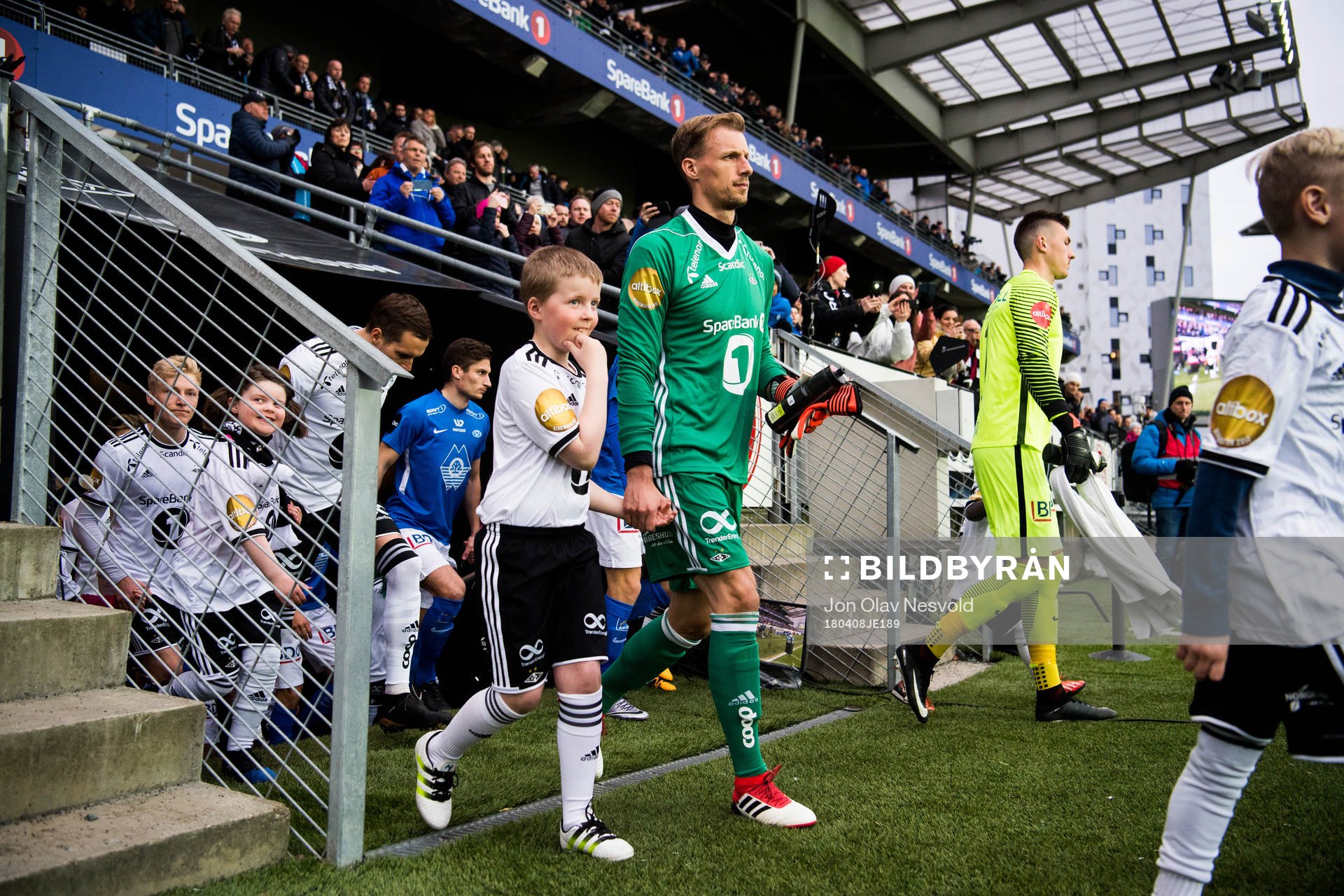 Goalkeeper André Hansen of Rosenborg