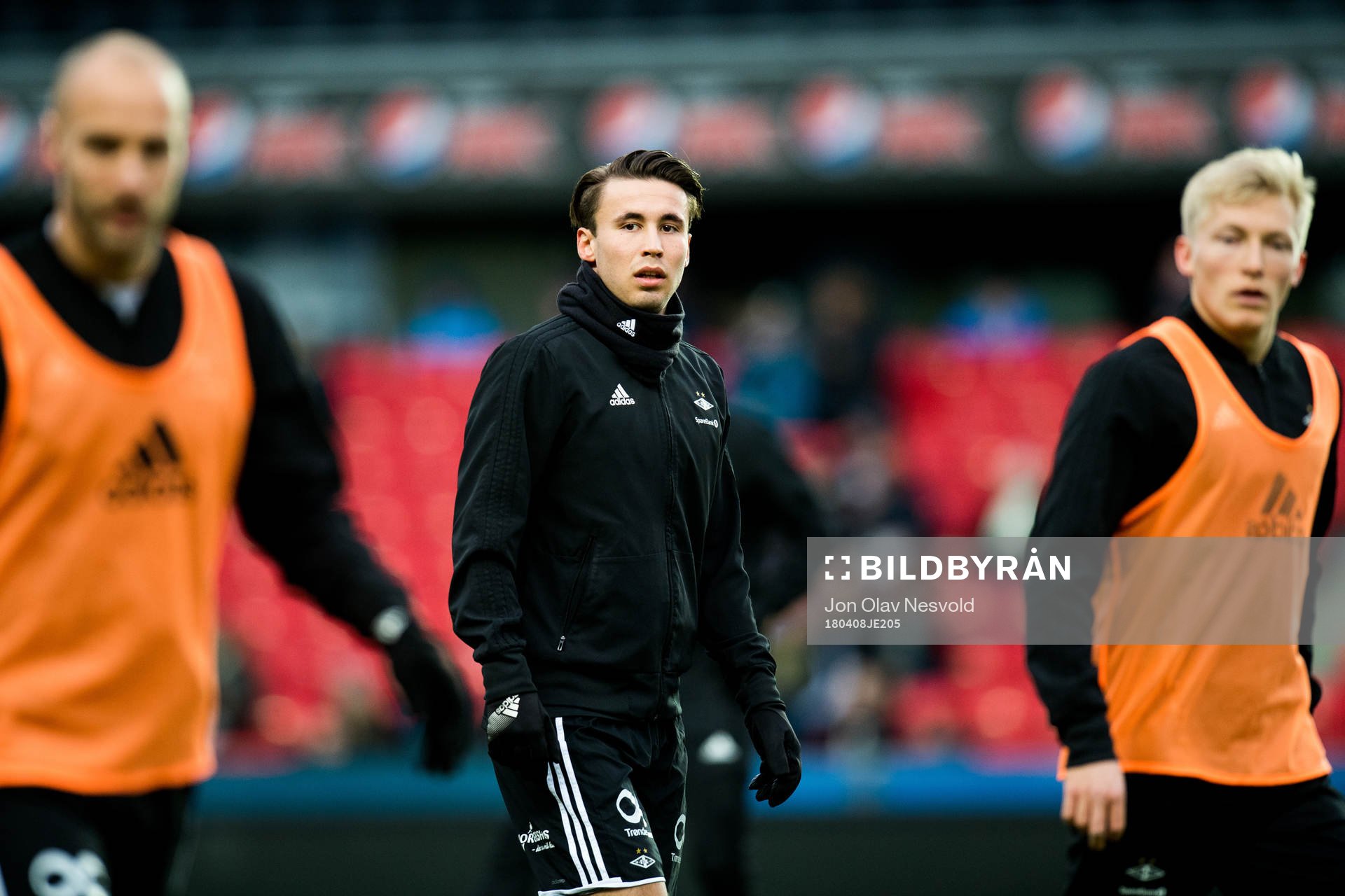 Anders Trondsen and Birger Meling of Rosenborg