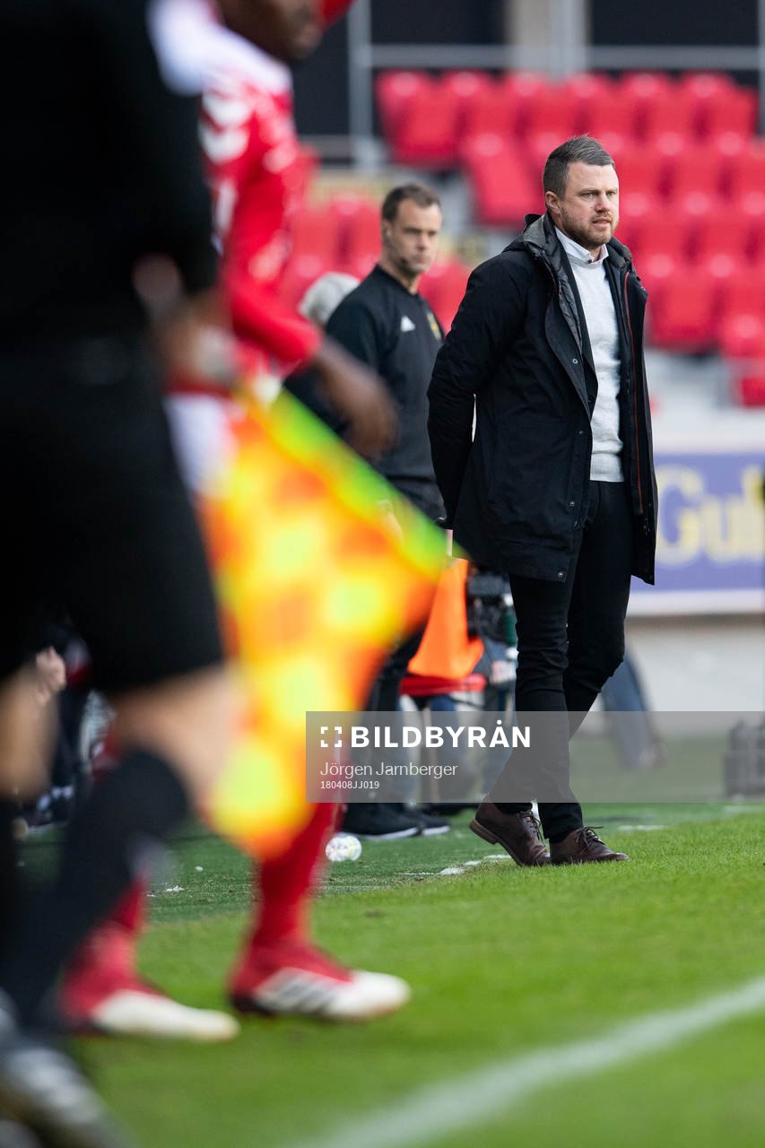 Elfsborgs manager Jimmy Thelin