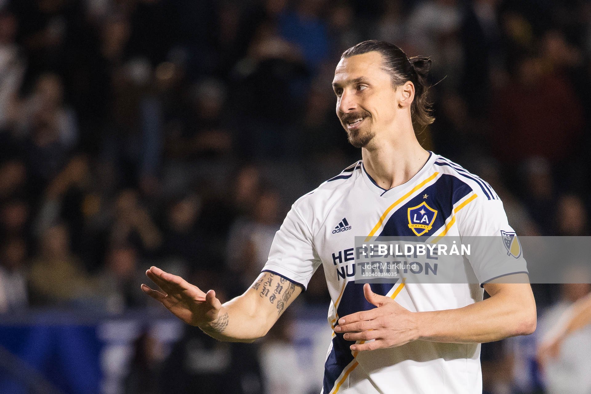 LA Galaxys Zlatan Ibrahimovic