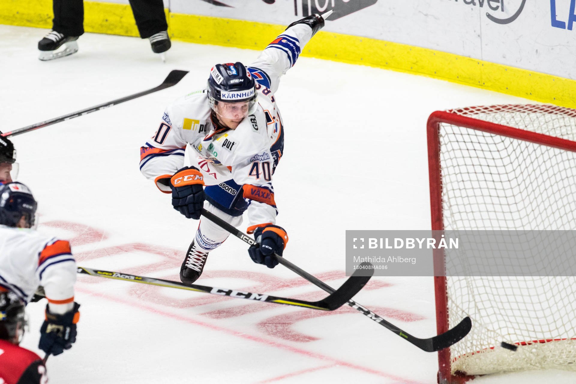 Växjös Elias Pettersson gör 2-1