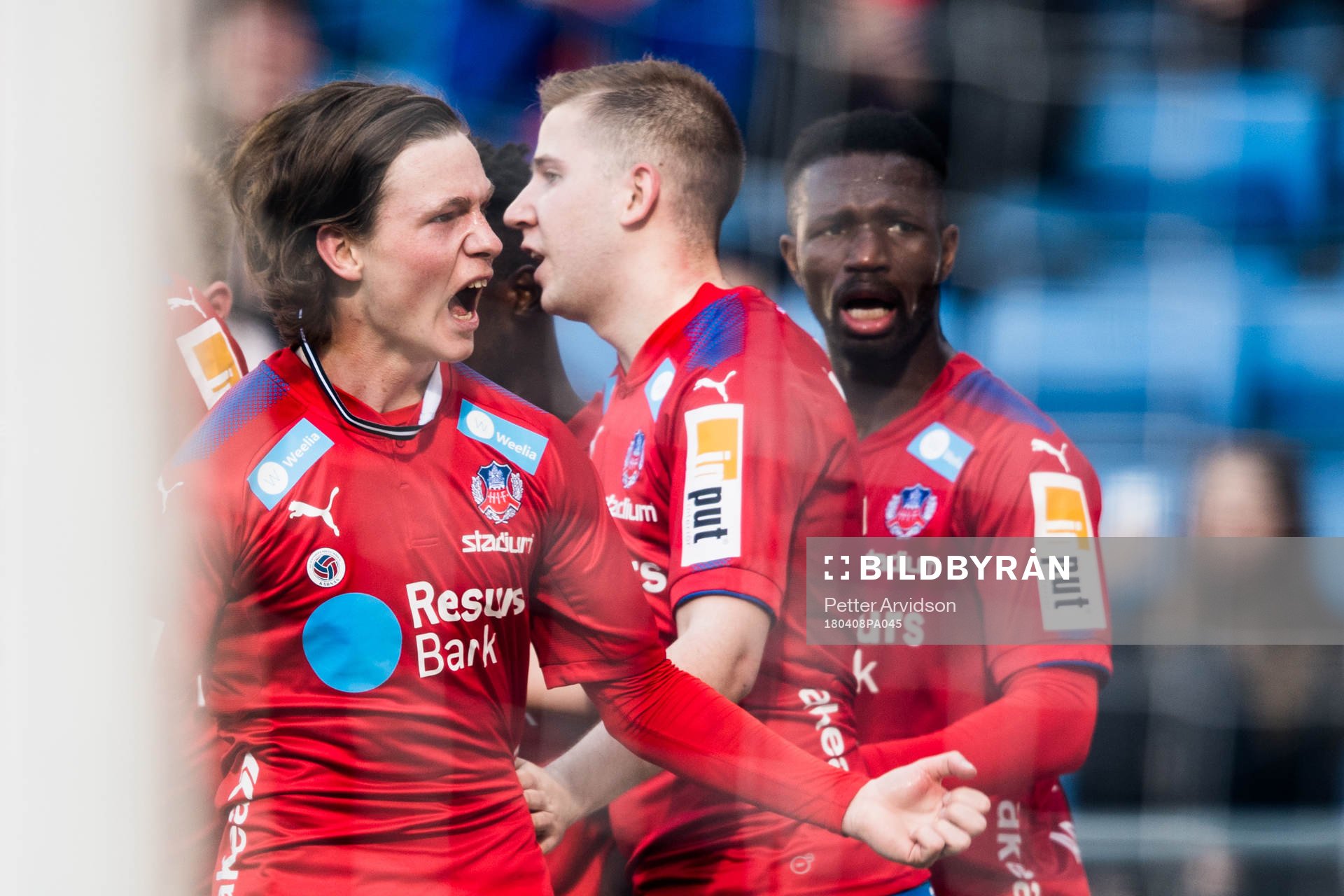 Helsingborgs Max Svensson jublar