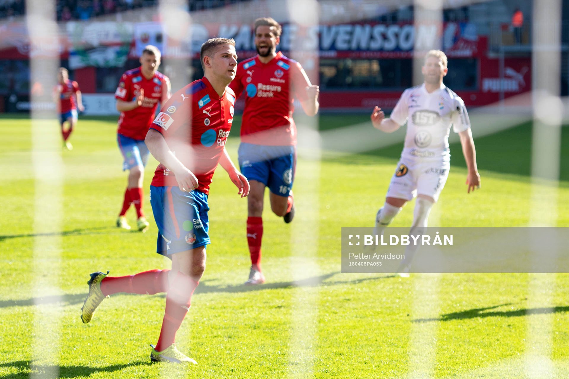 Helsingborgs Darijan Bojanic jublar