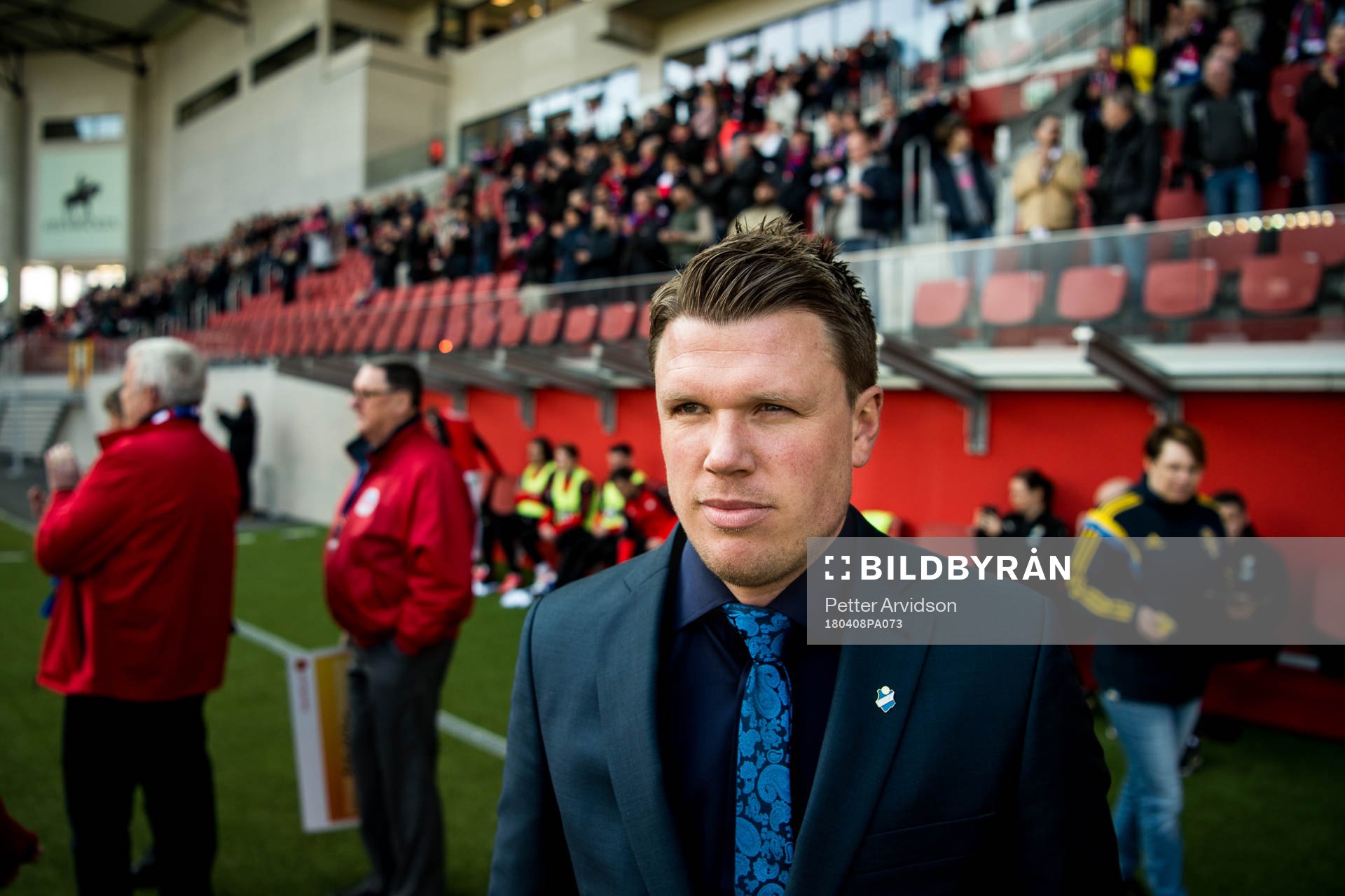 Östers tränare Christian Järdler