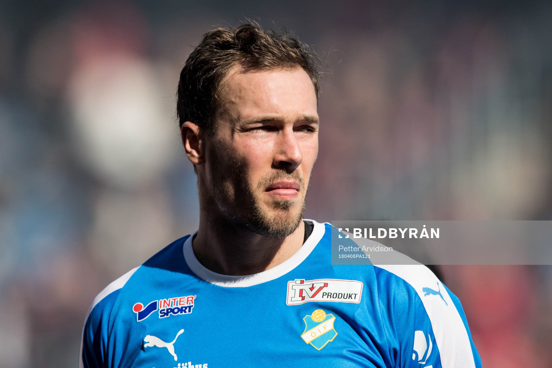Östers målvakt Robin Malmkvist