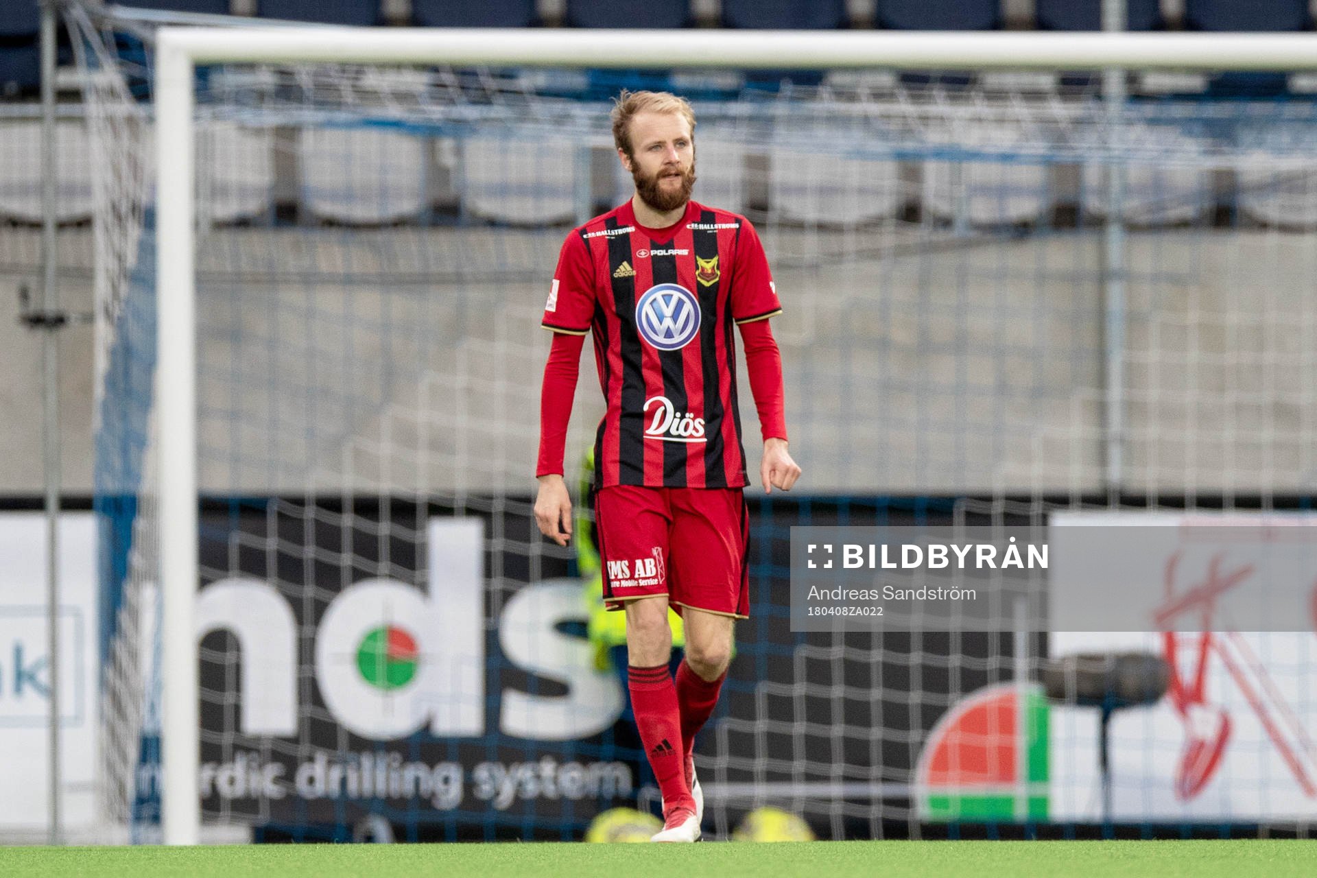 Östersunds Curtis Edwards deppar