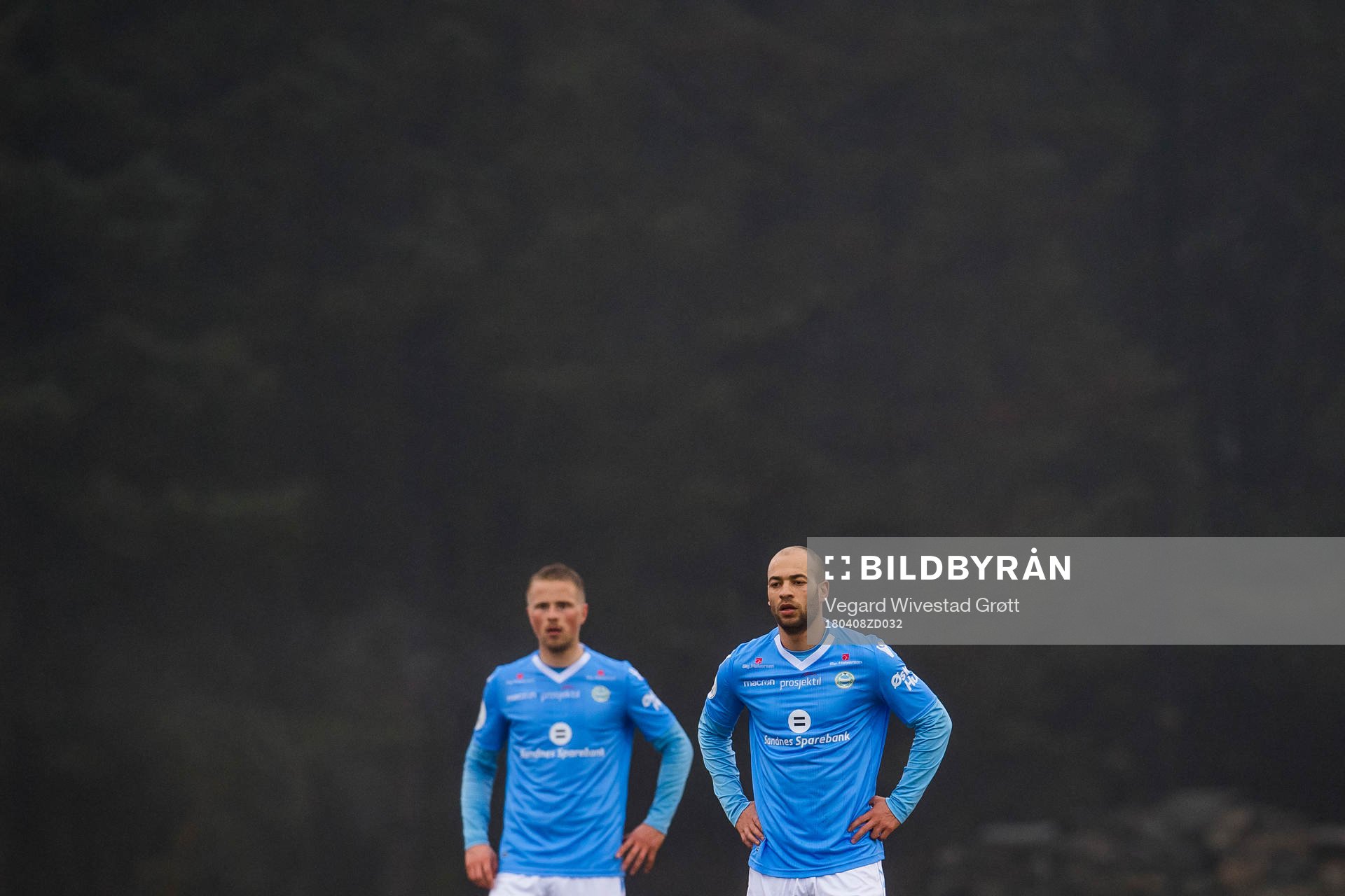 Tapio Heikkila and Kristian Brix of Sandnes Ulf look