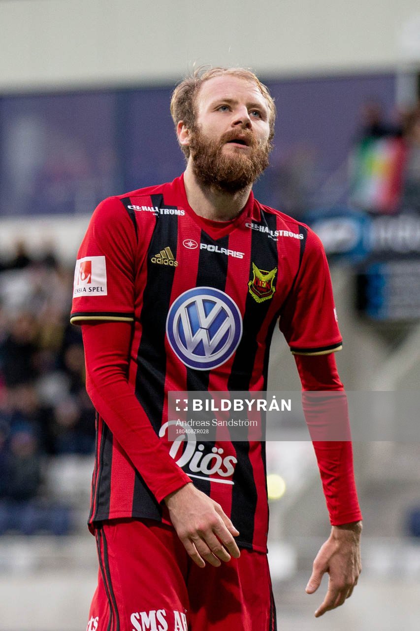 Östersunds Curtis Edwards deppar