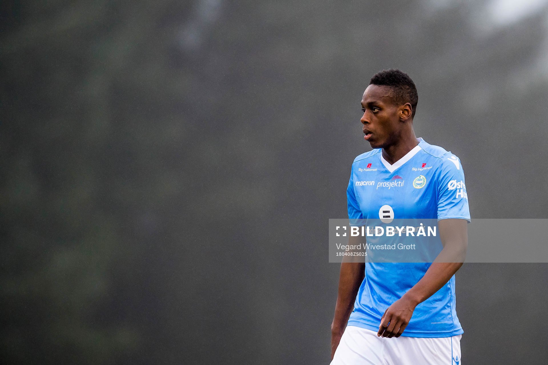 Akinsola Akinyemi of Sandnes Ulf