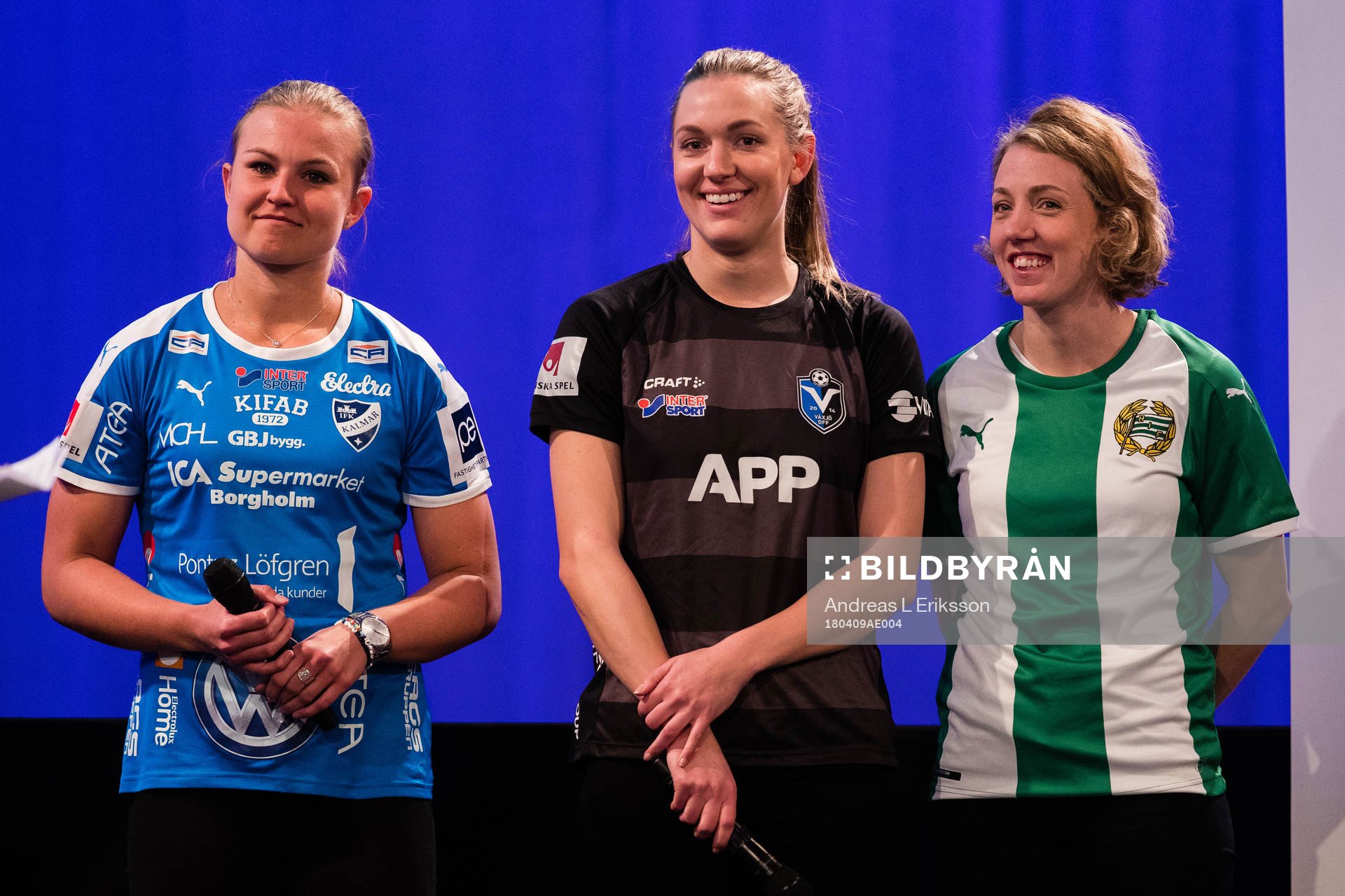 Elin Bergqvist, Kalmar, Jennie Nordin, Växjö och Olga