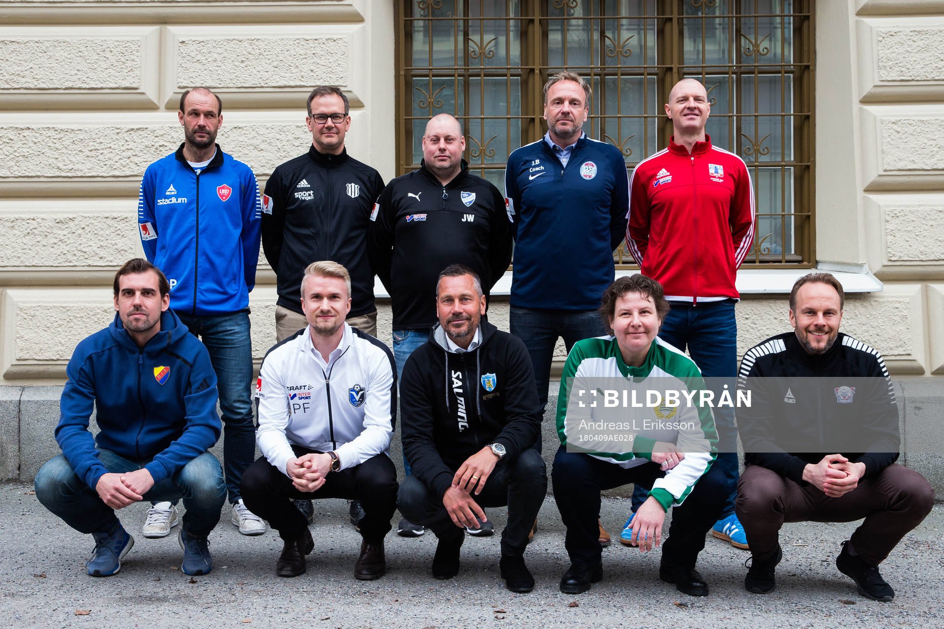 Tränarna för lagen i Damallsvenskan