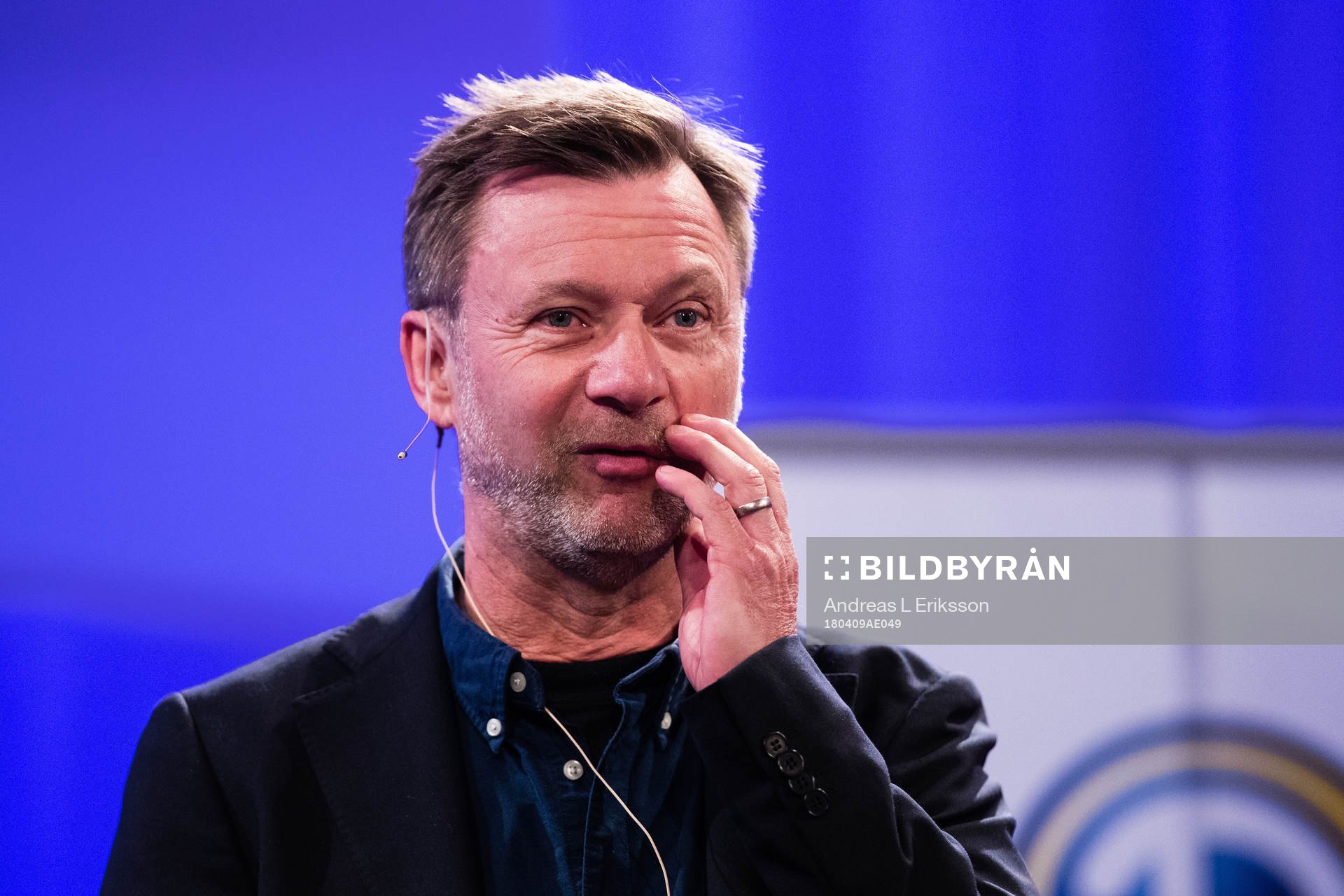 Sveriges förbundskapten Peter Gerhardsson