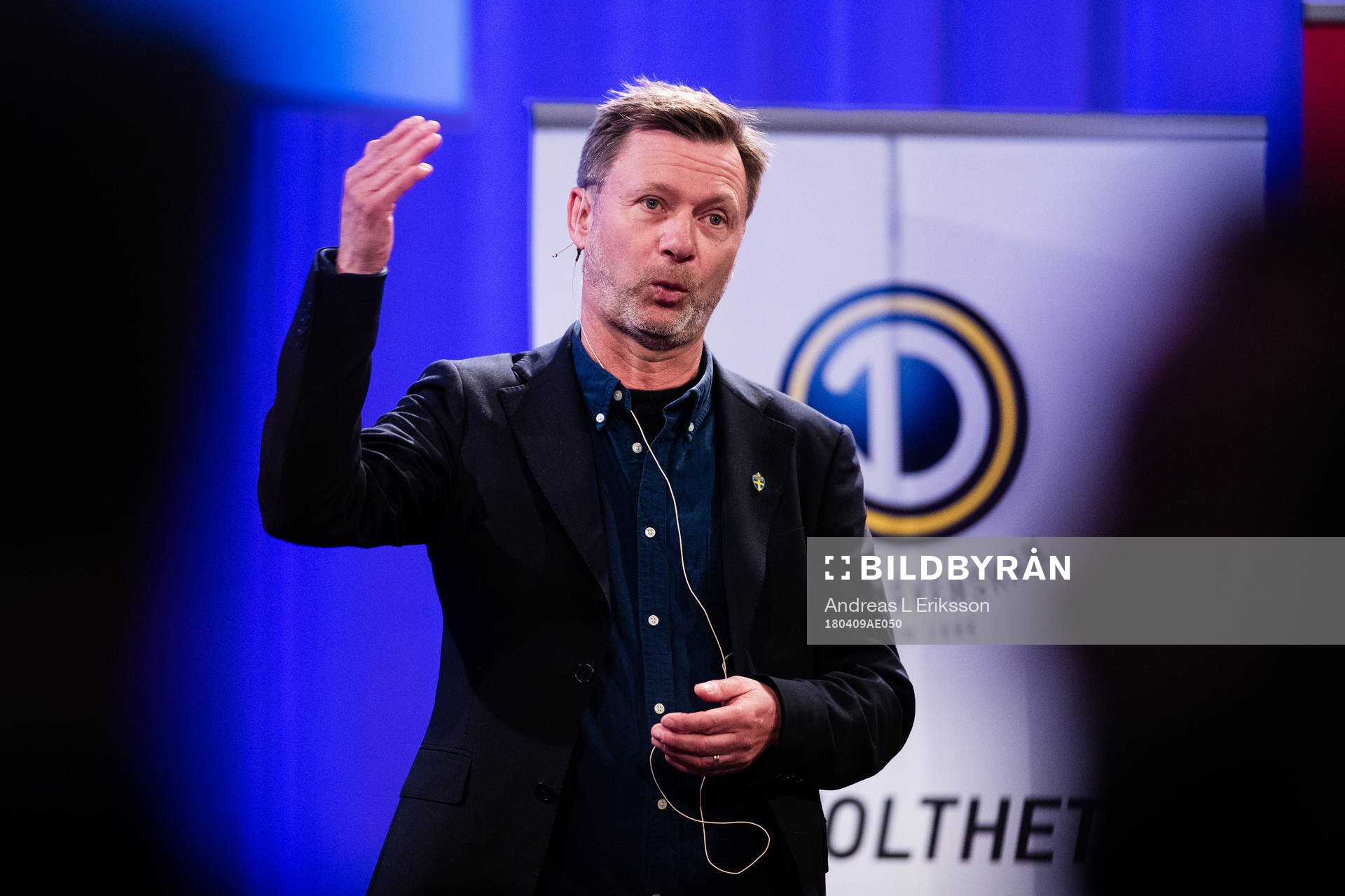 Sveriges förbundskapten Peter Gerhardsson
