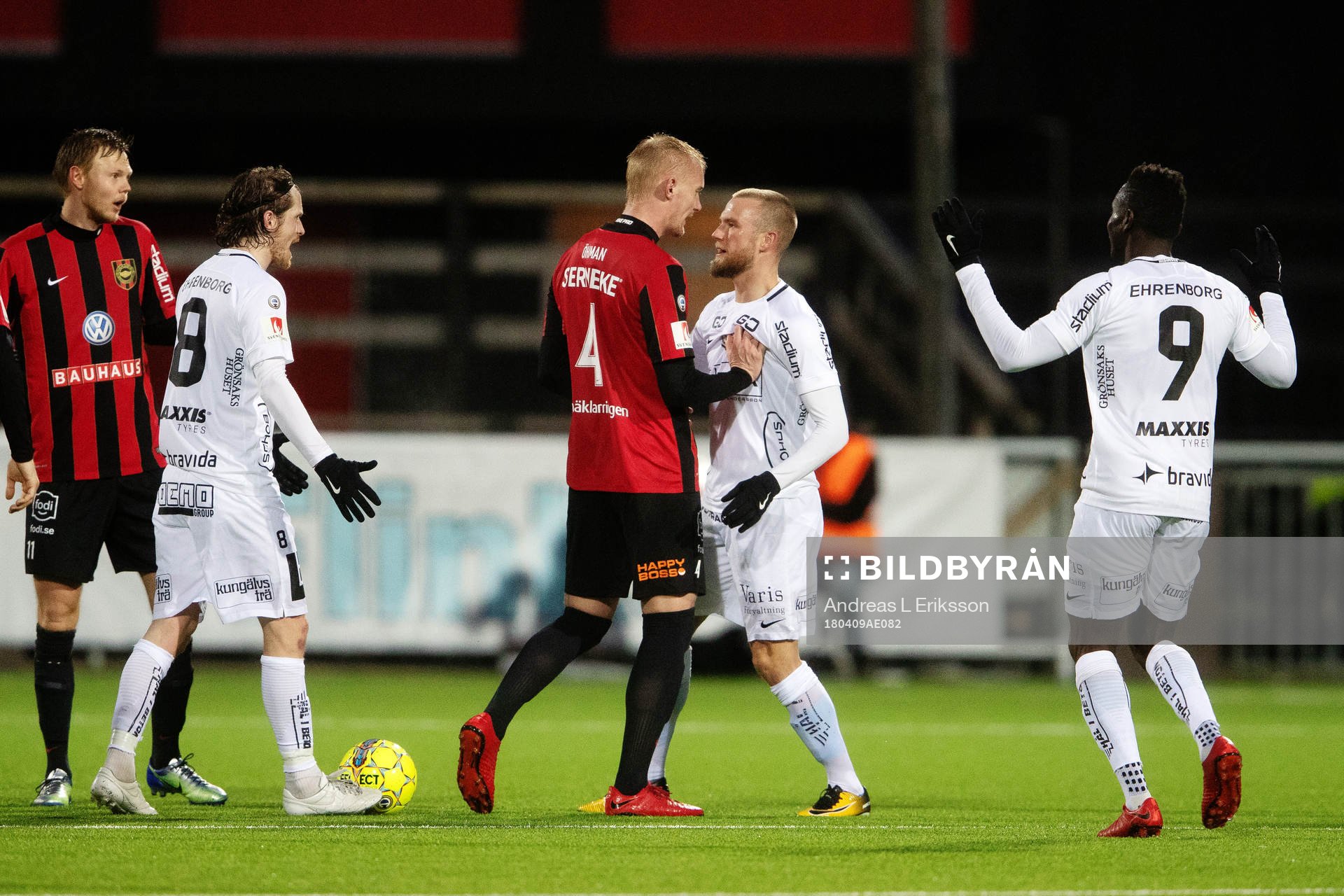 Brommapojkarnas Ludvig Öhman Silwerfeldt och Häckens