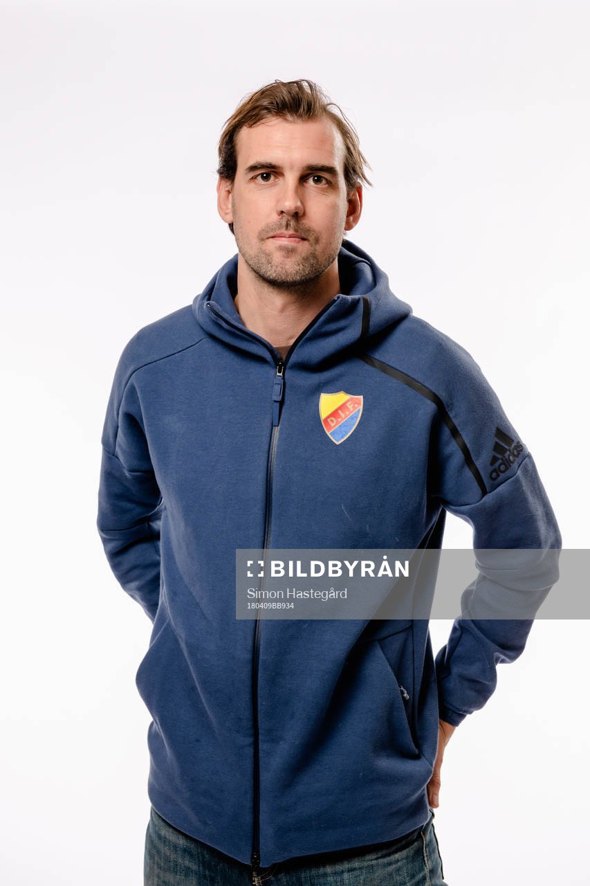 Djurgårdens tränare Joel Riddez
