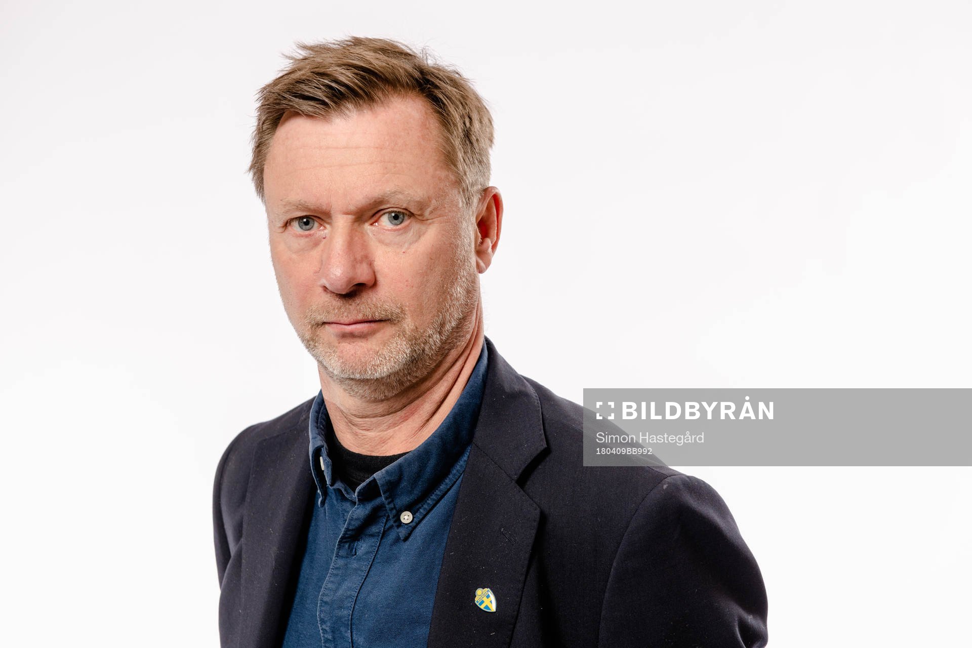 Sveriges Förbundskapten Peter Gerhardsson