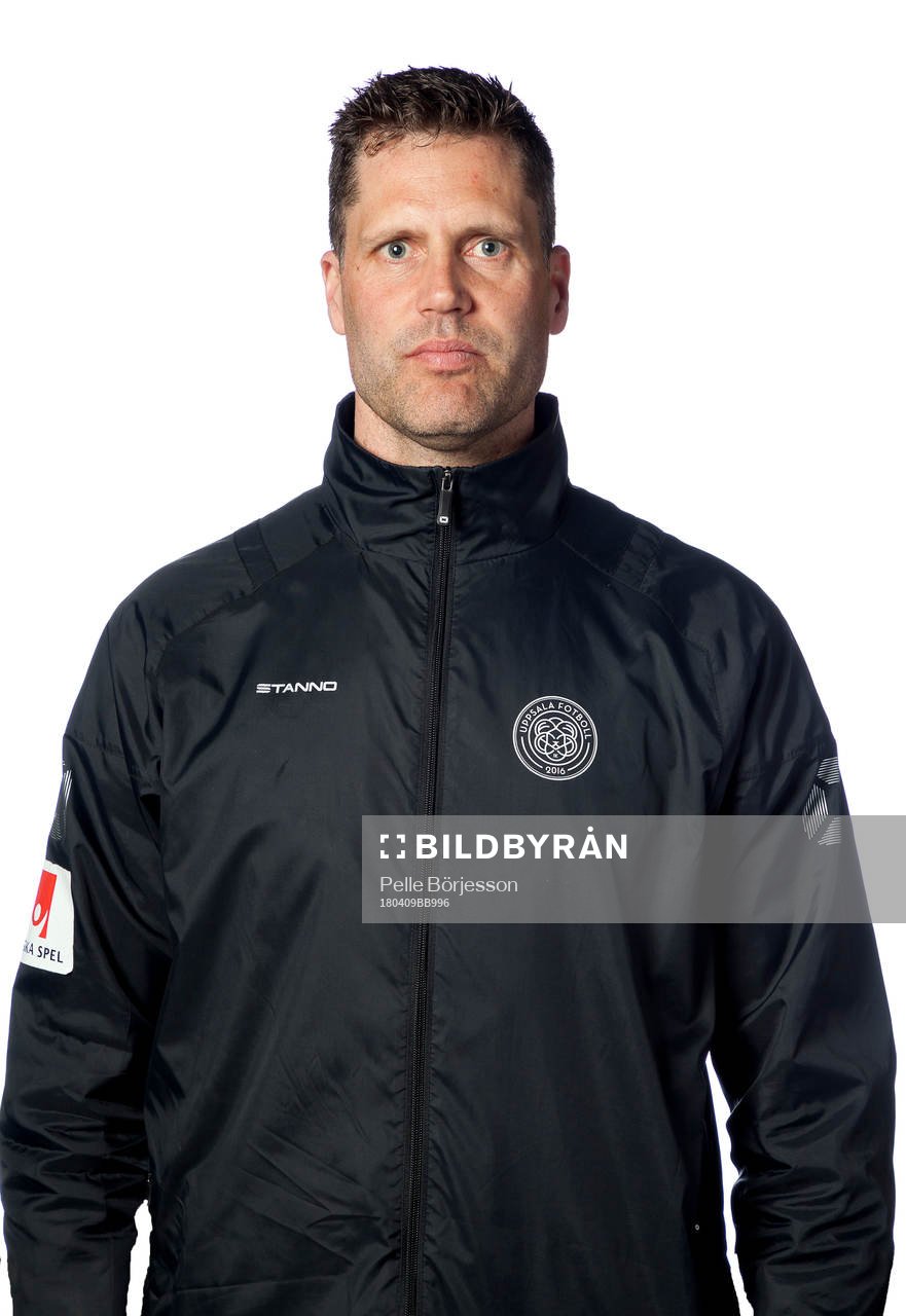 Uppsalas huvudtränare Fredrik Bernhardsson