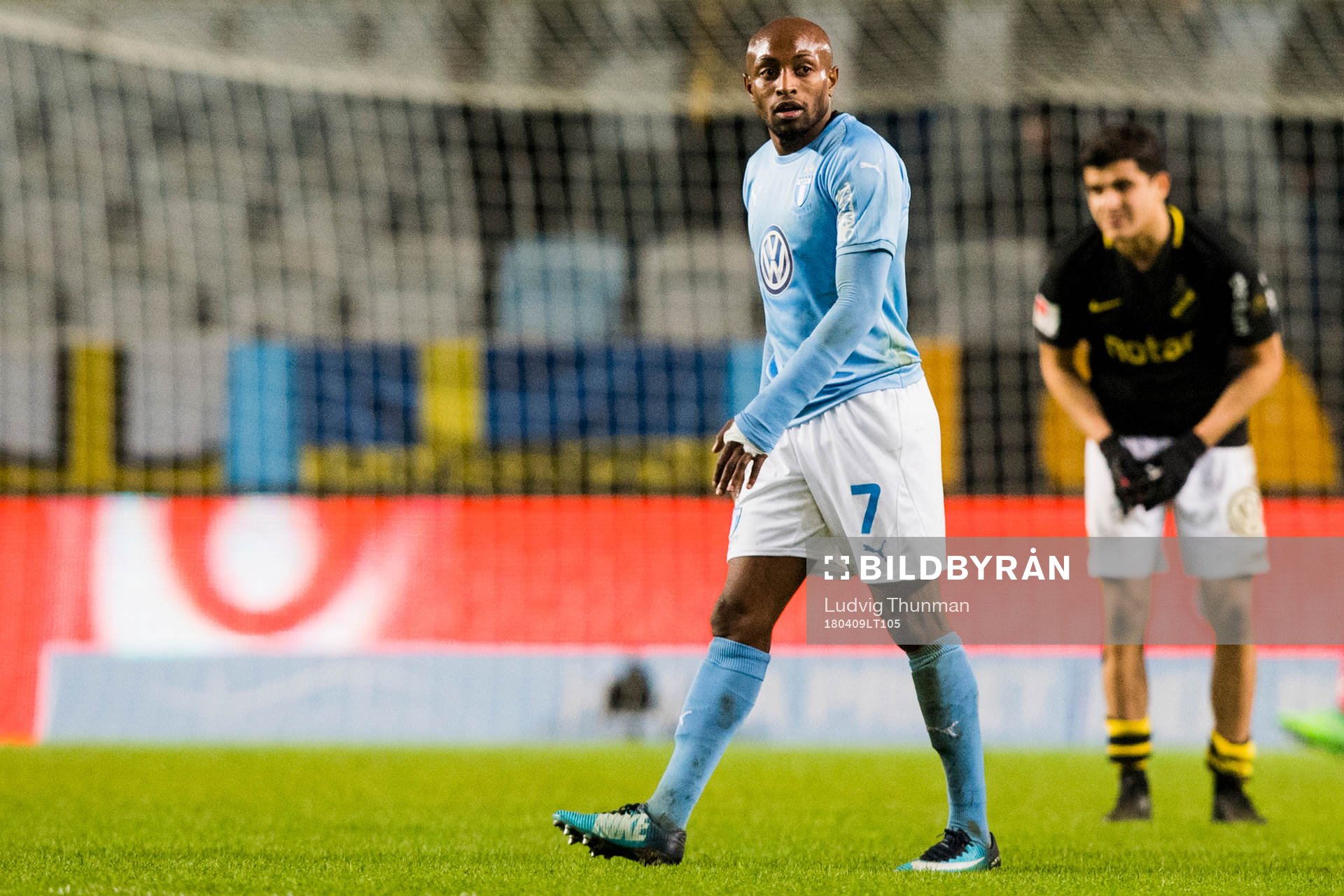 Malmö FFs Fouad Bachirou deppar
