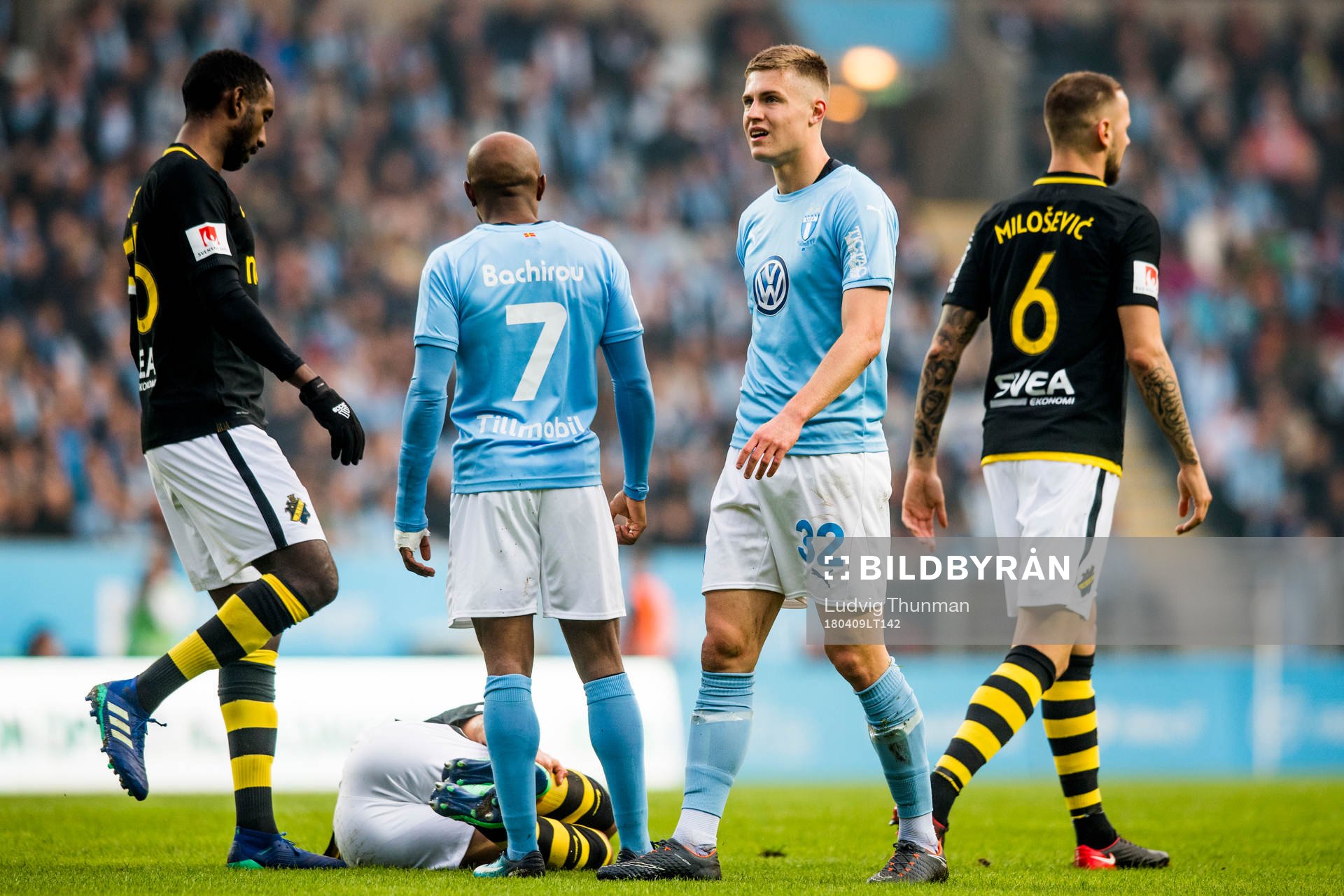 Malmö FFs Mattias Svanberg deppar