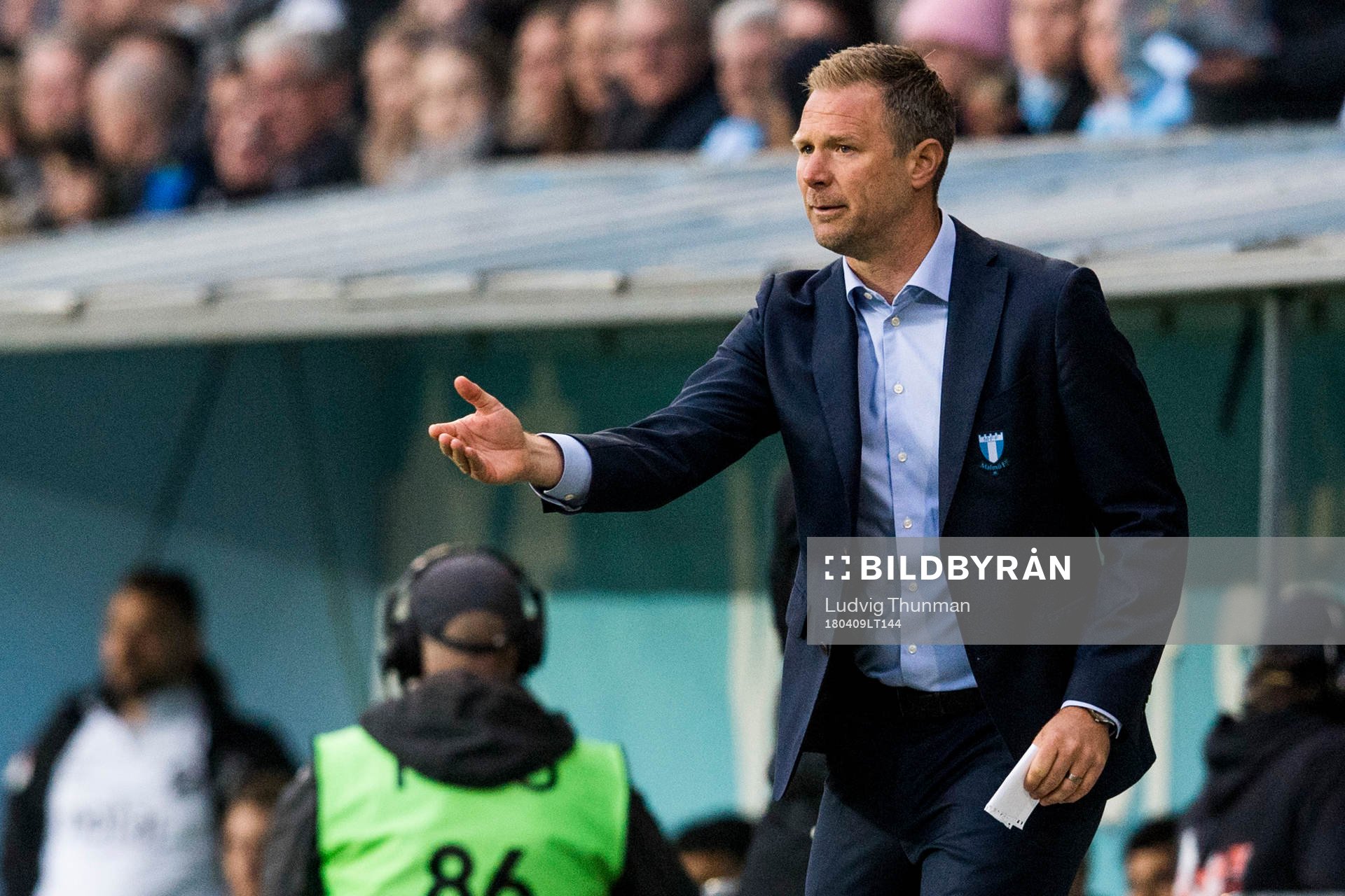Malmö FFs tränare Magnus Pehrsson