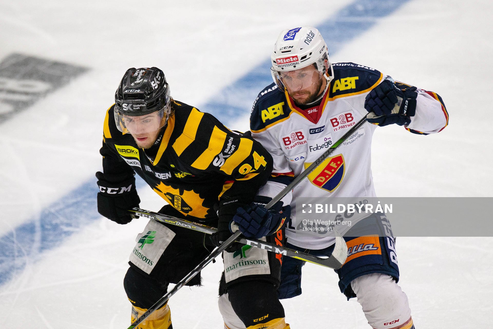 Skellefteås Andreas Wingerli och Djurgårdens Niclas