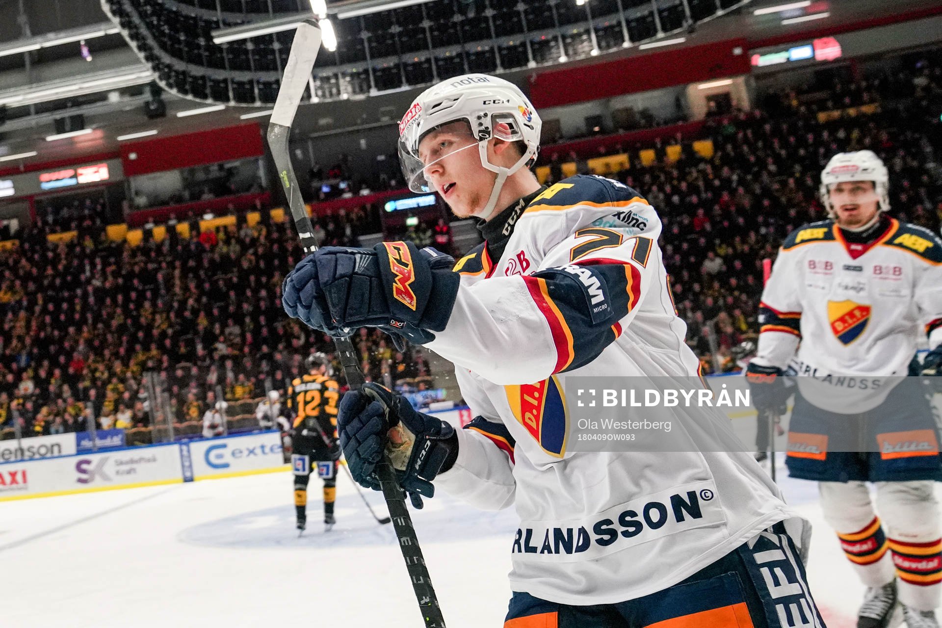 Djurgårdens Jonathan Davidsson jublar