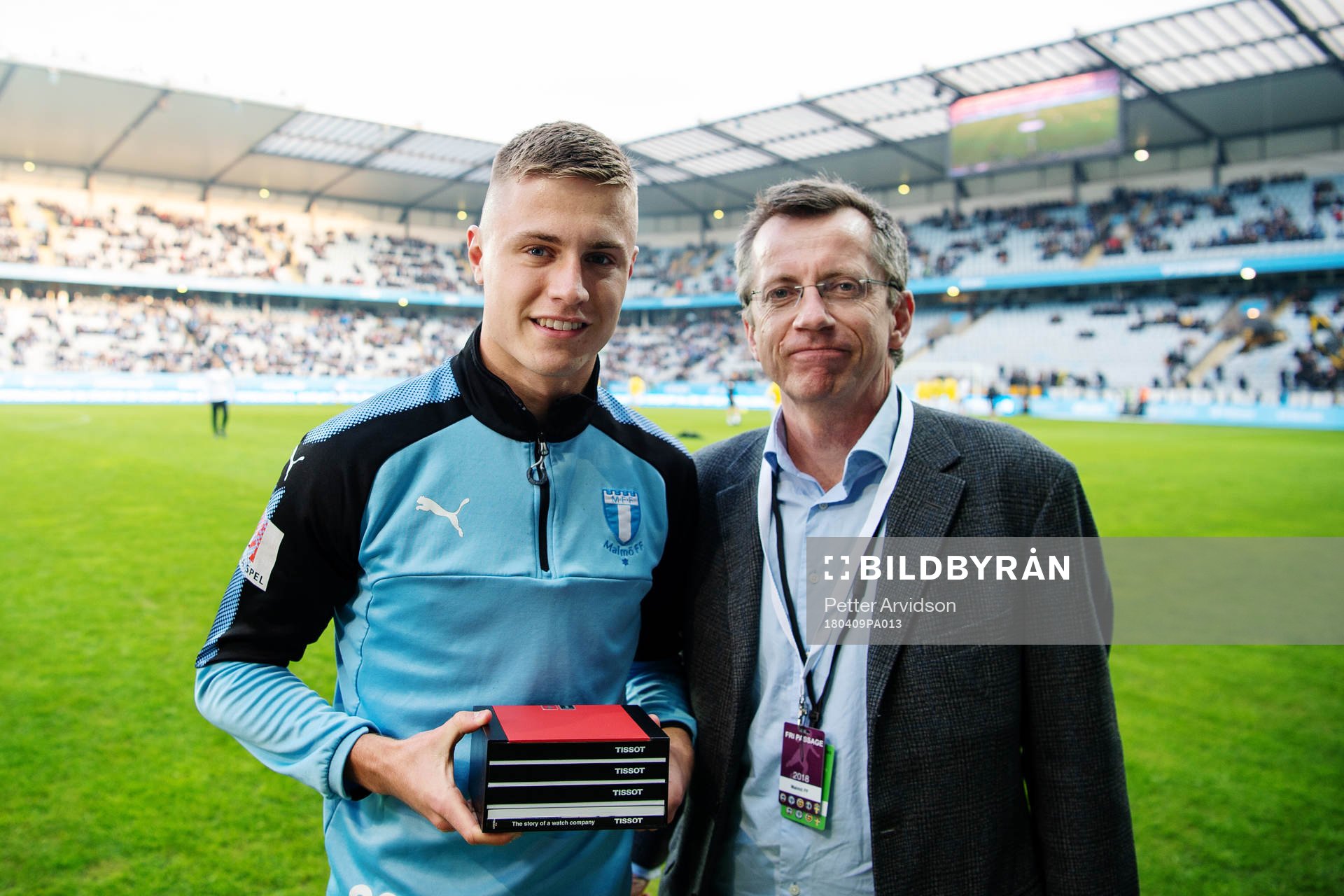 Malmö FFs Mattias Svanberg får pris för allsvenskans