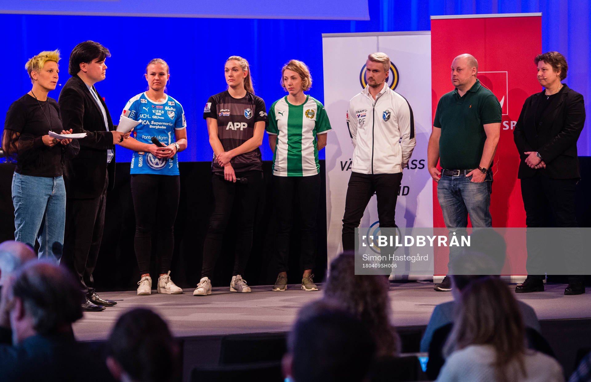 Elin Bergqvist, IFK Kalmar, Jennie Nordin, Växjö DFF,