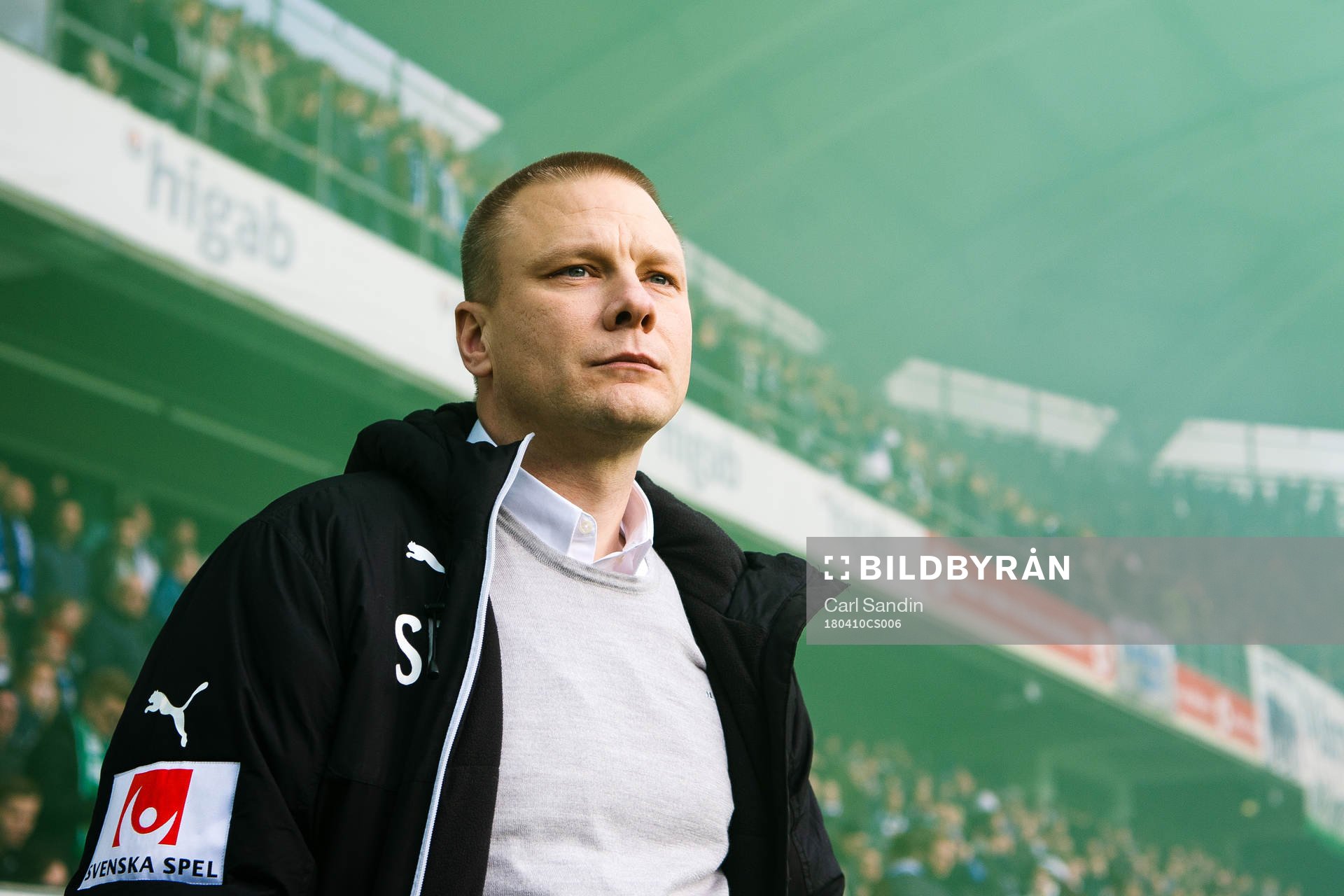 Hammarbys tränare Stefan Billborn