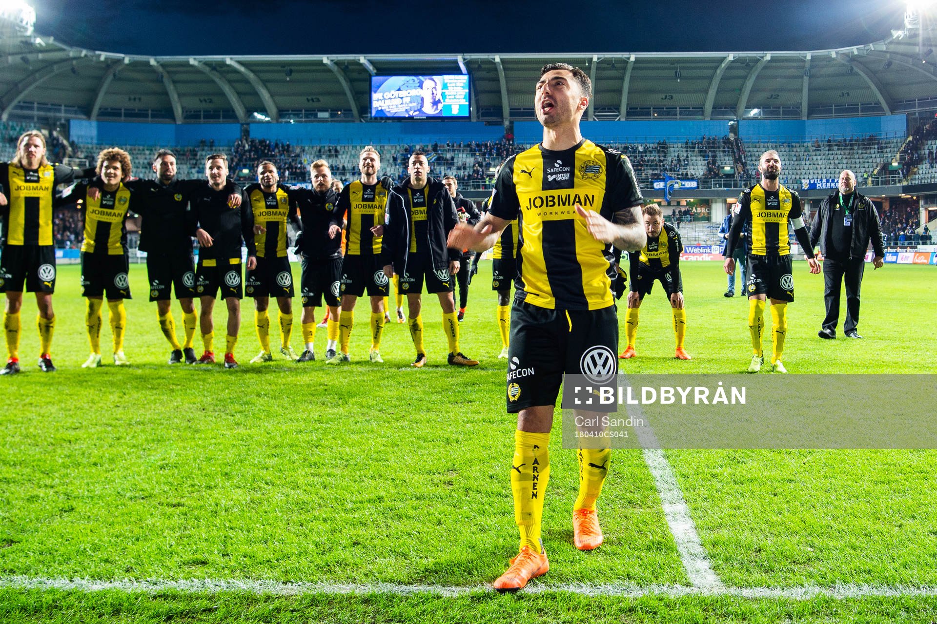Hammarbys Jiloan Hamad jublar