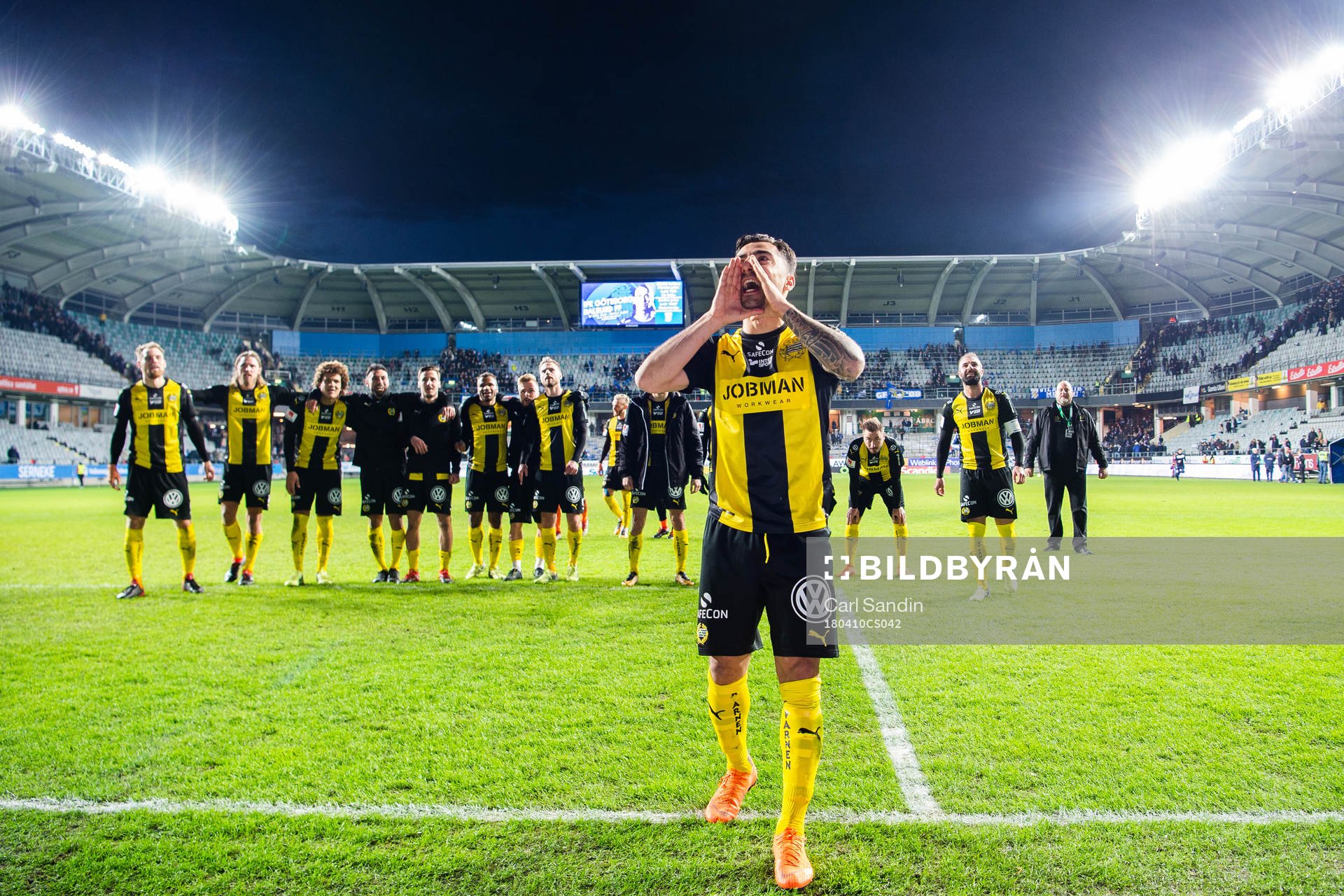 Hammarbys Jiloan Hamad jublar