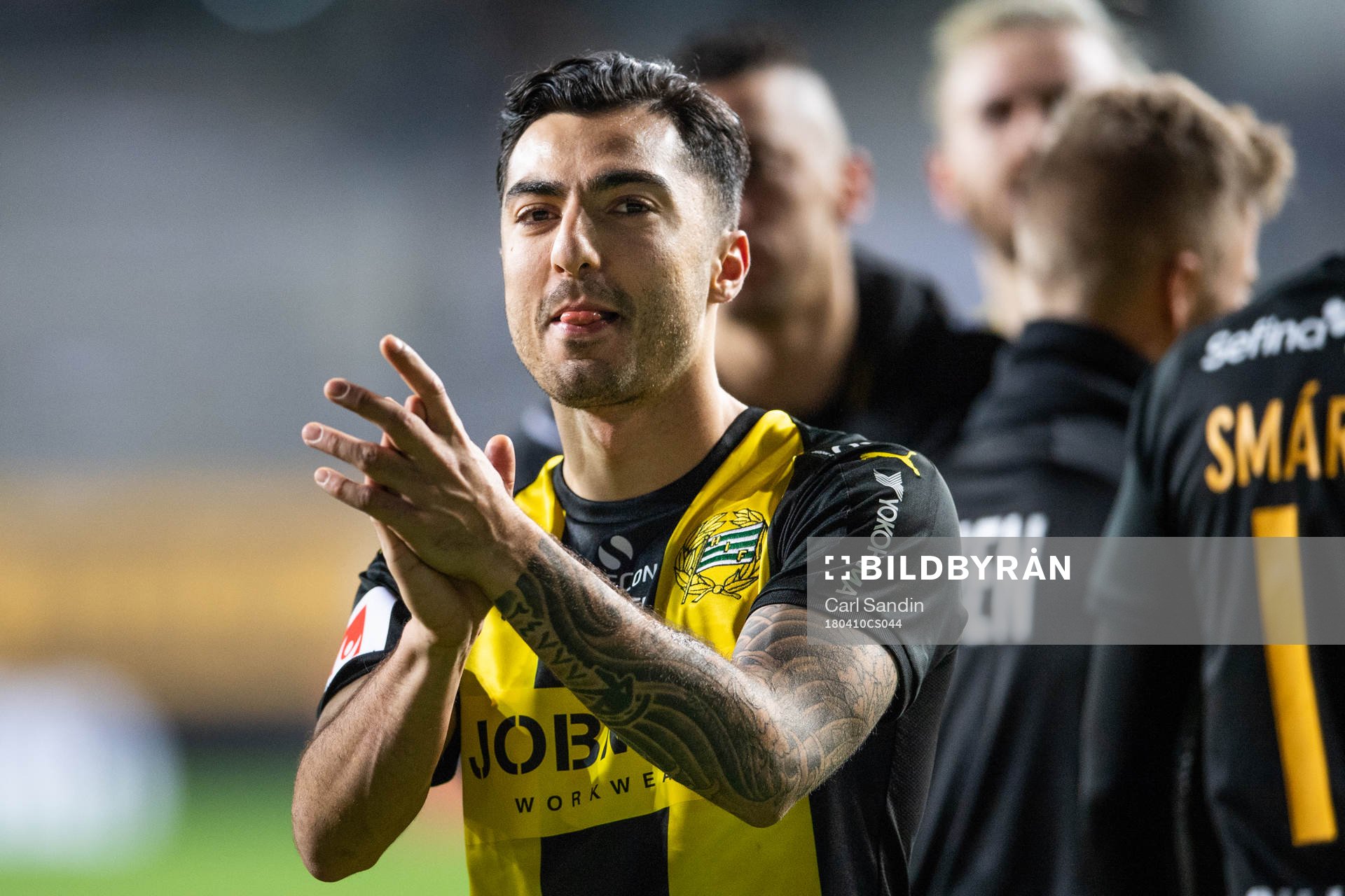 Hammarbys Jiloan Hamad jublar