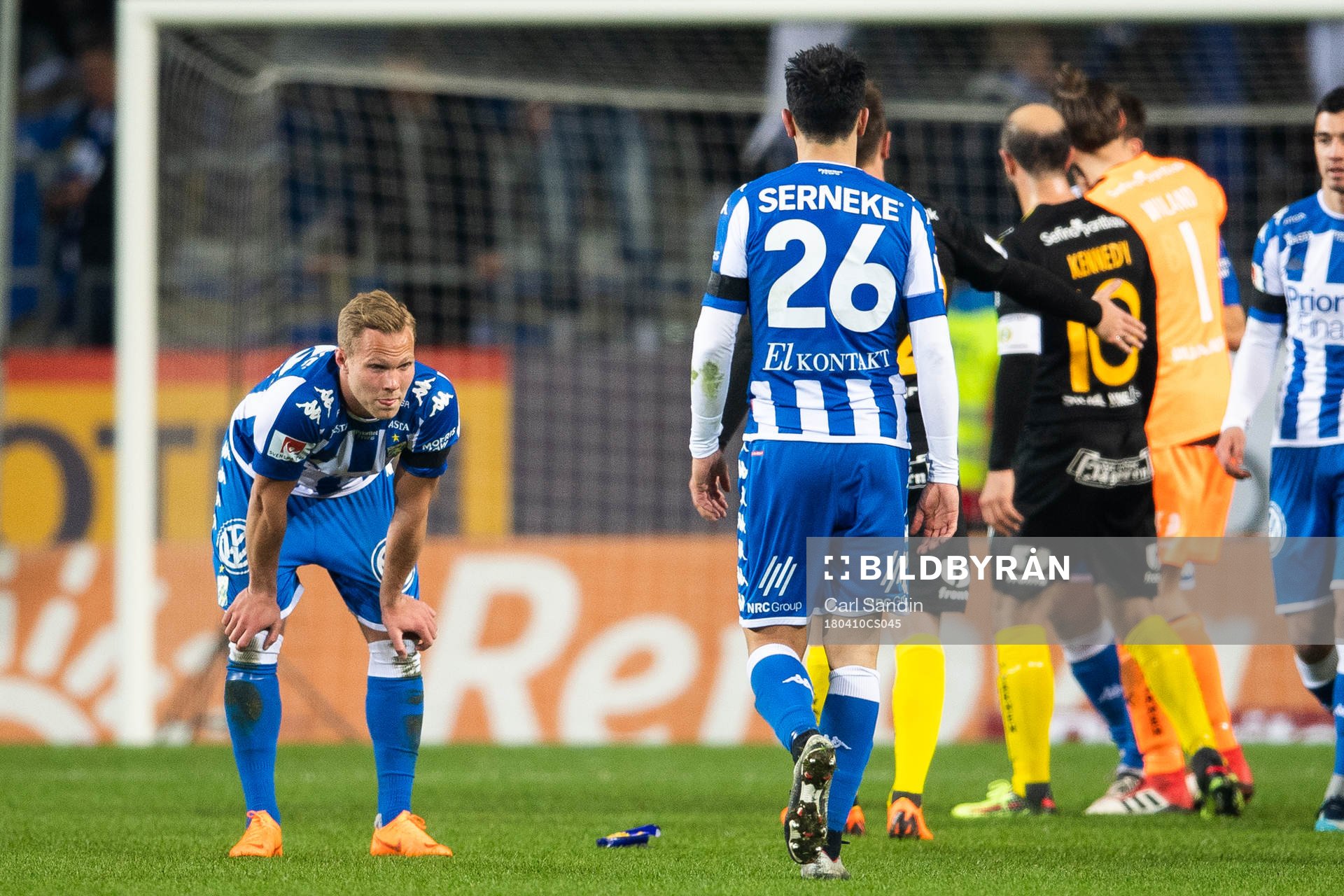 IFK Göteborgs Gustav Engvall deppar