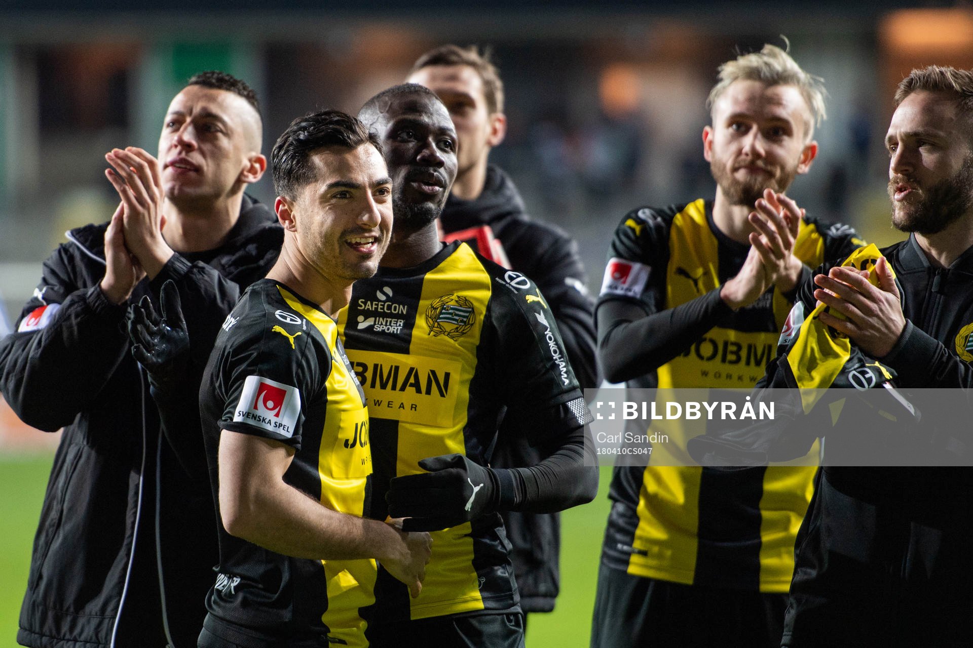 Hammarbys Jiloan Hamad jublar