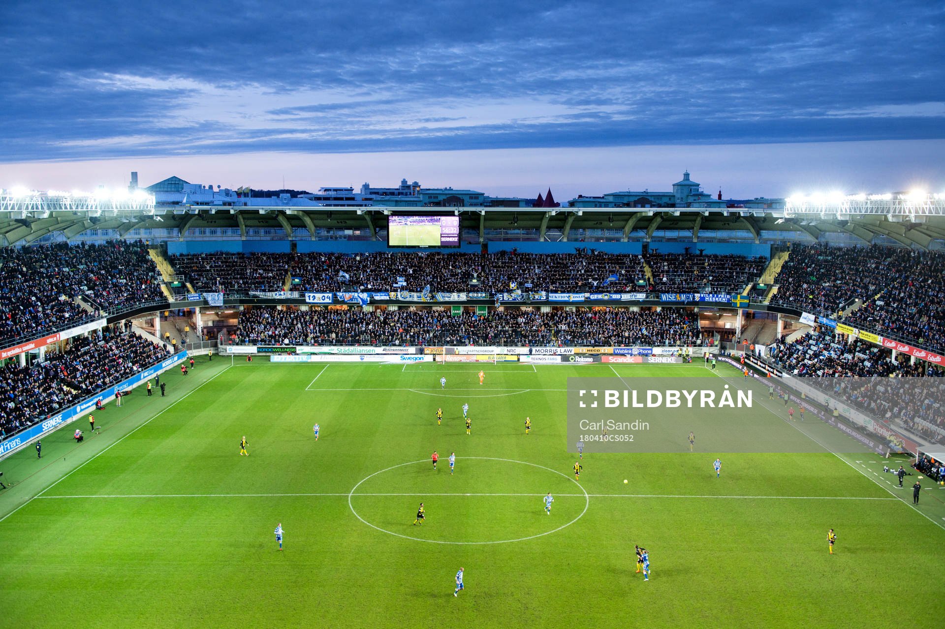 Vy över Gamla Ullevi