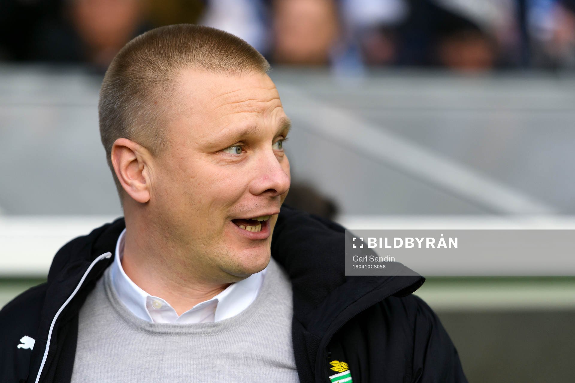 Hammarbys tränare Stefan Billborn