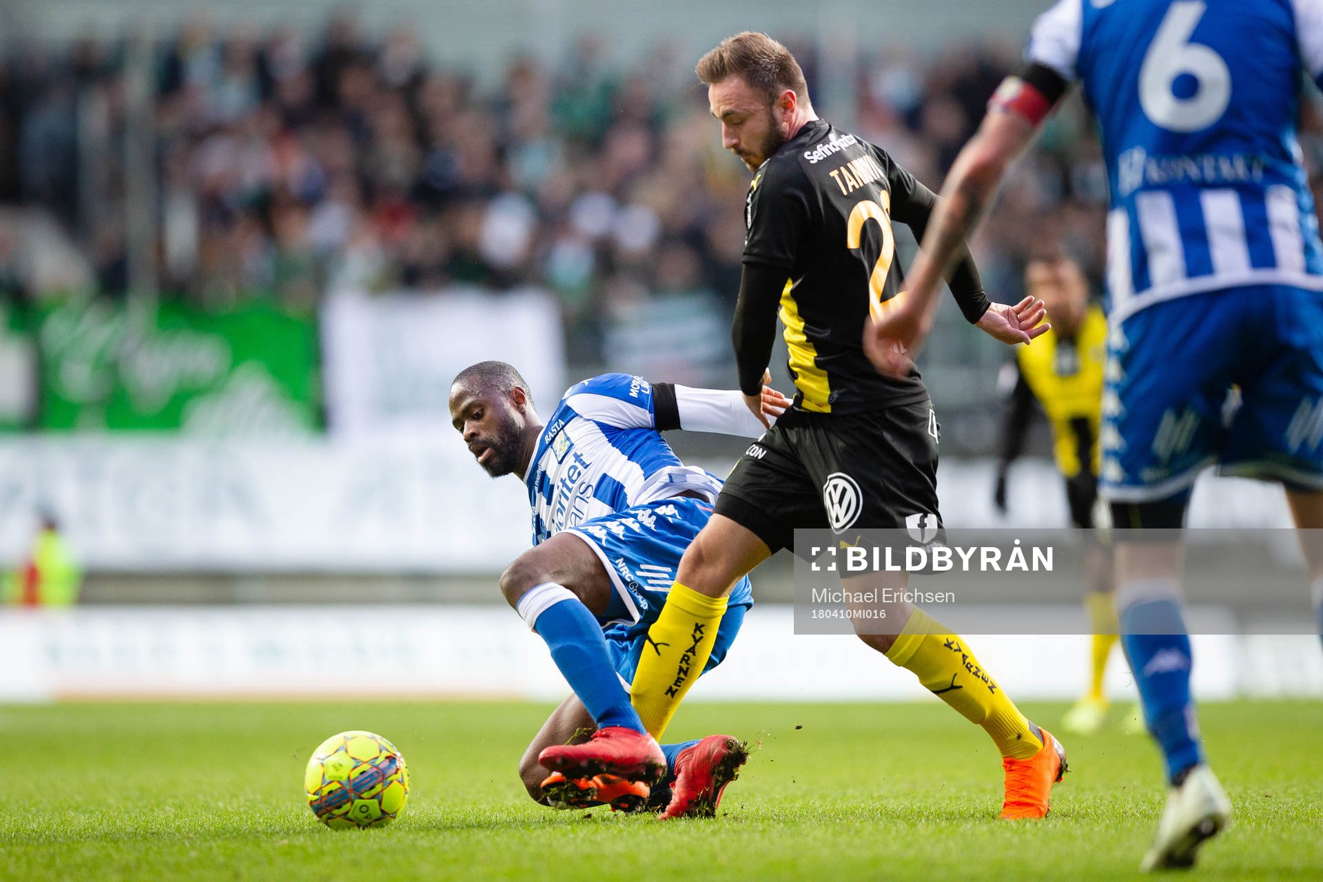 IFK Göteborgs Vajebah Kaliefah Sakor och Hammarbys Muamer